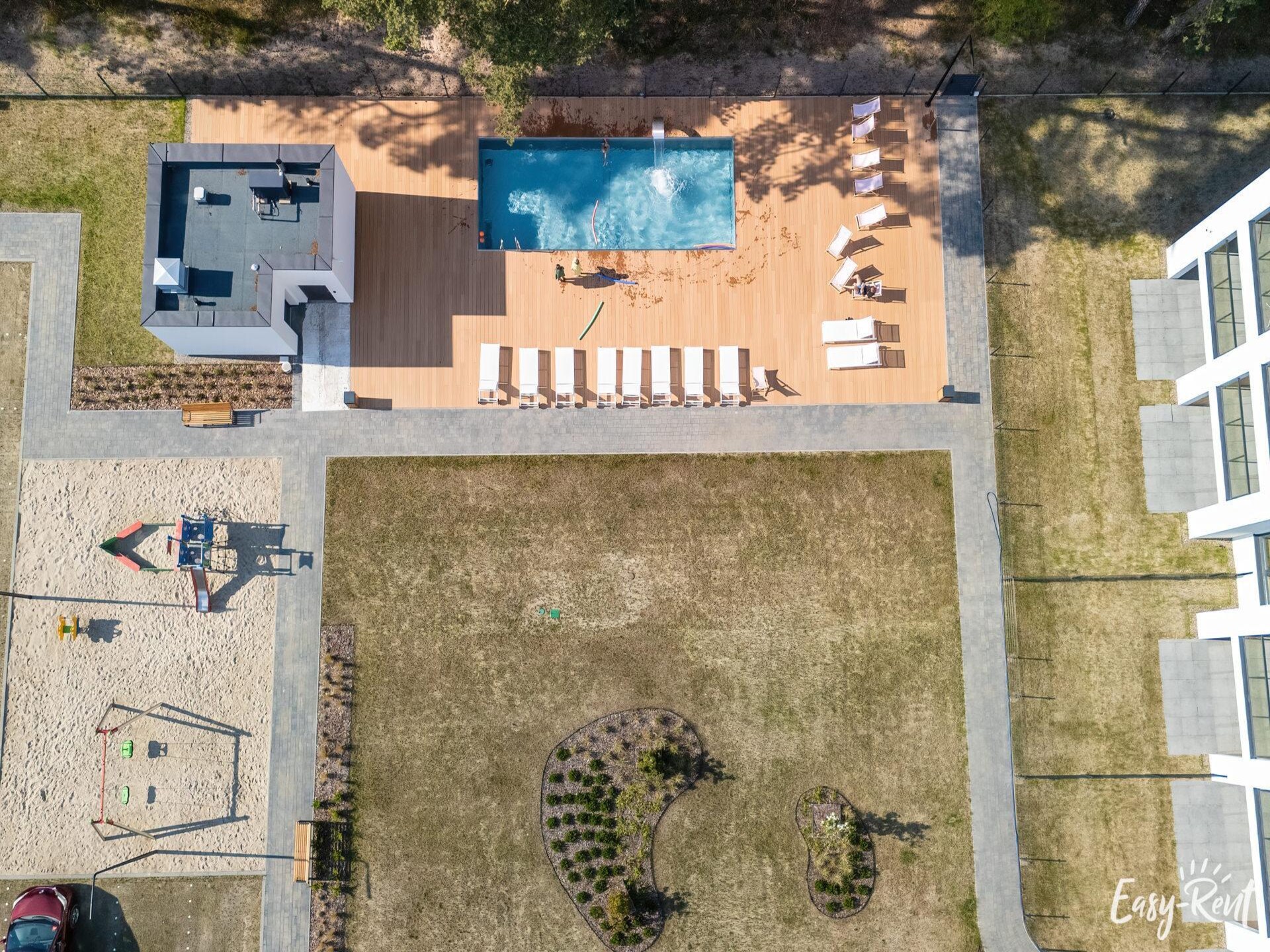 Lichte studio op 300m van strand met zwembad en balkon in Łukęcin - foto 17