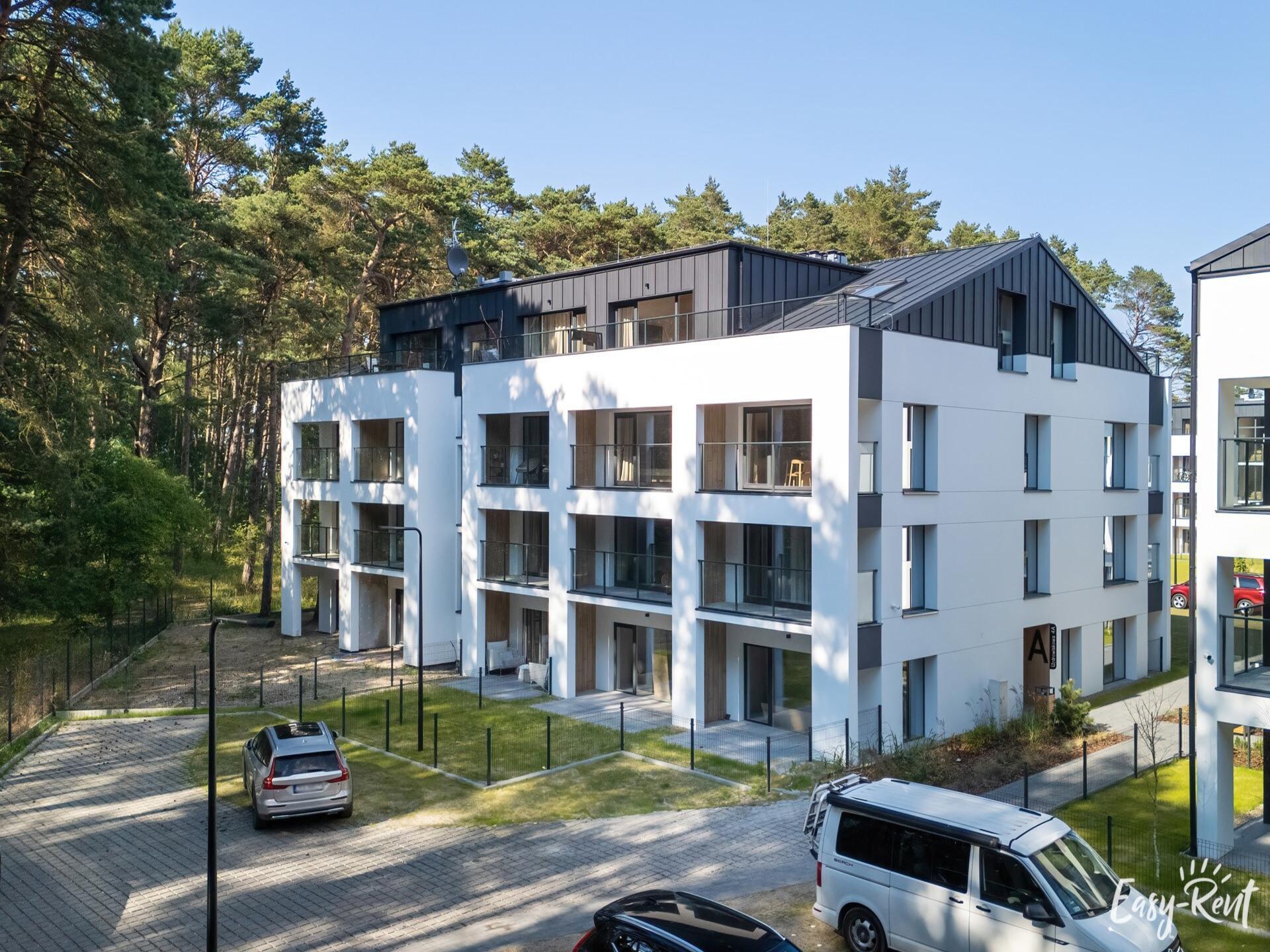 Lichte studio op 300m van strand met zwembad en balkon in Łukęcin - foto 19