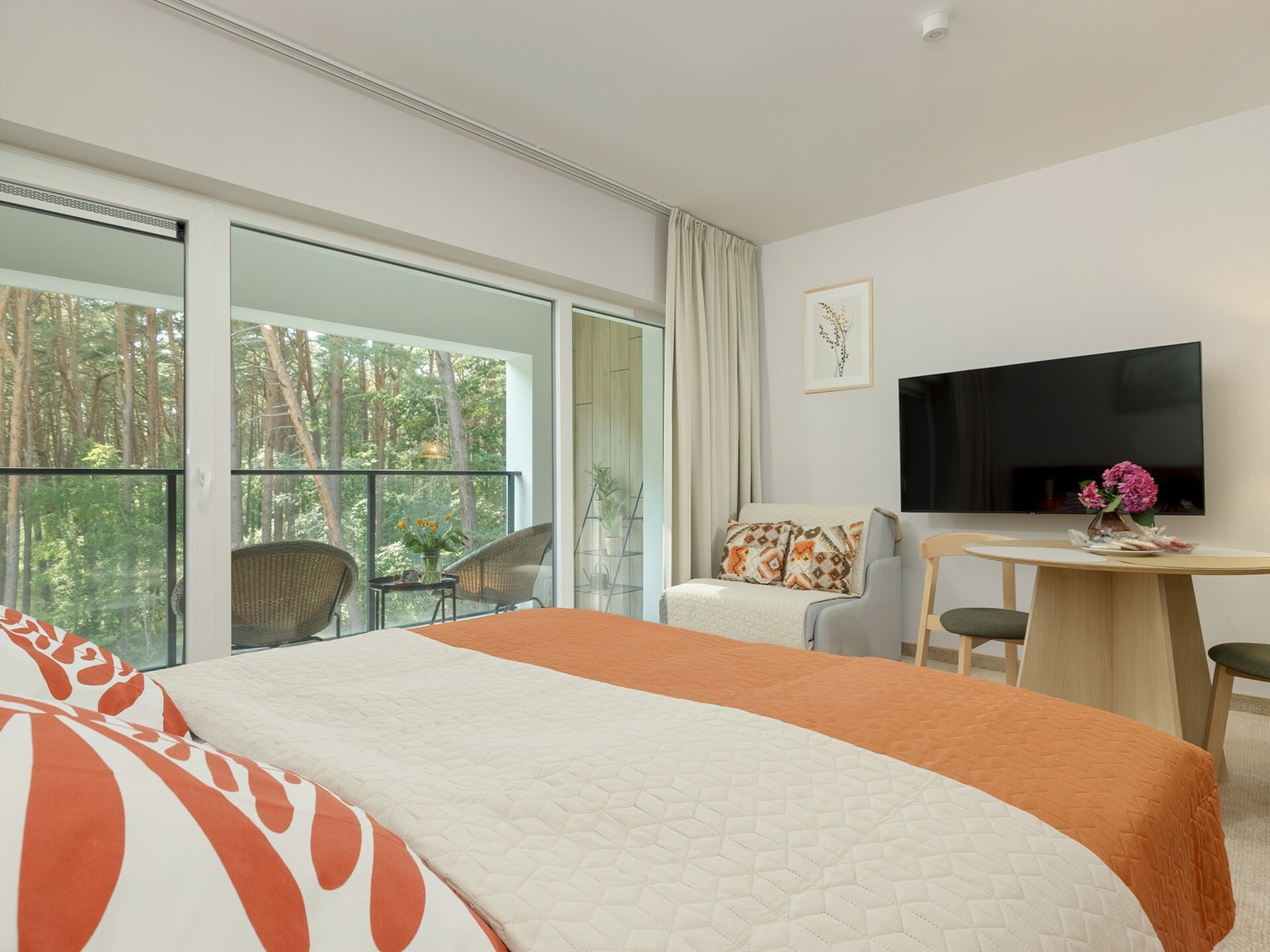 Modern appartement in Lukecin op 300 meter van het strand · 3 pers. - foto 2
