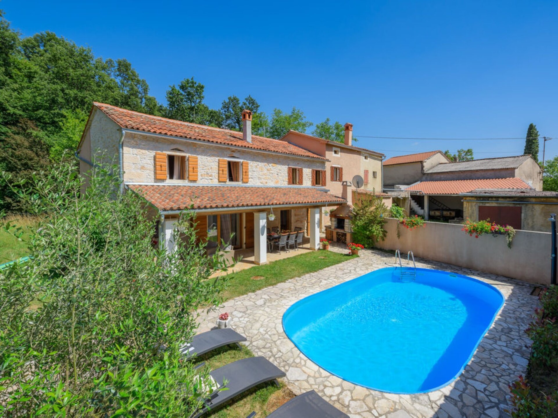 Ruim vakantiehuis met privézwembad in Gracisce, Istrië - foto 29