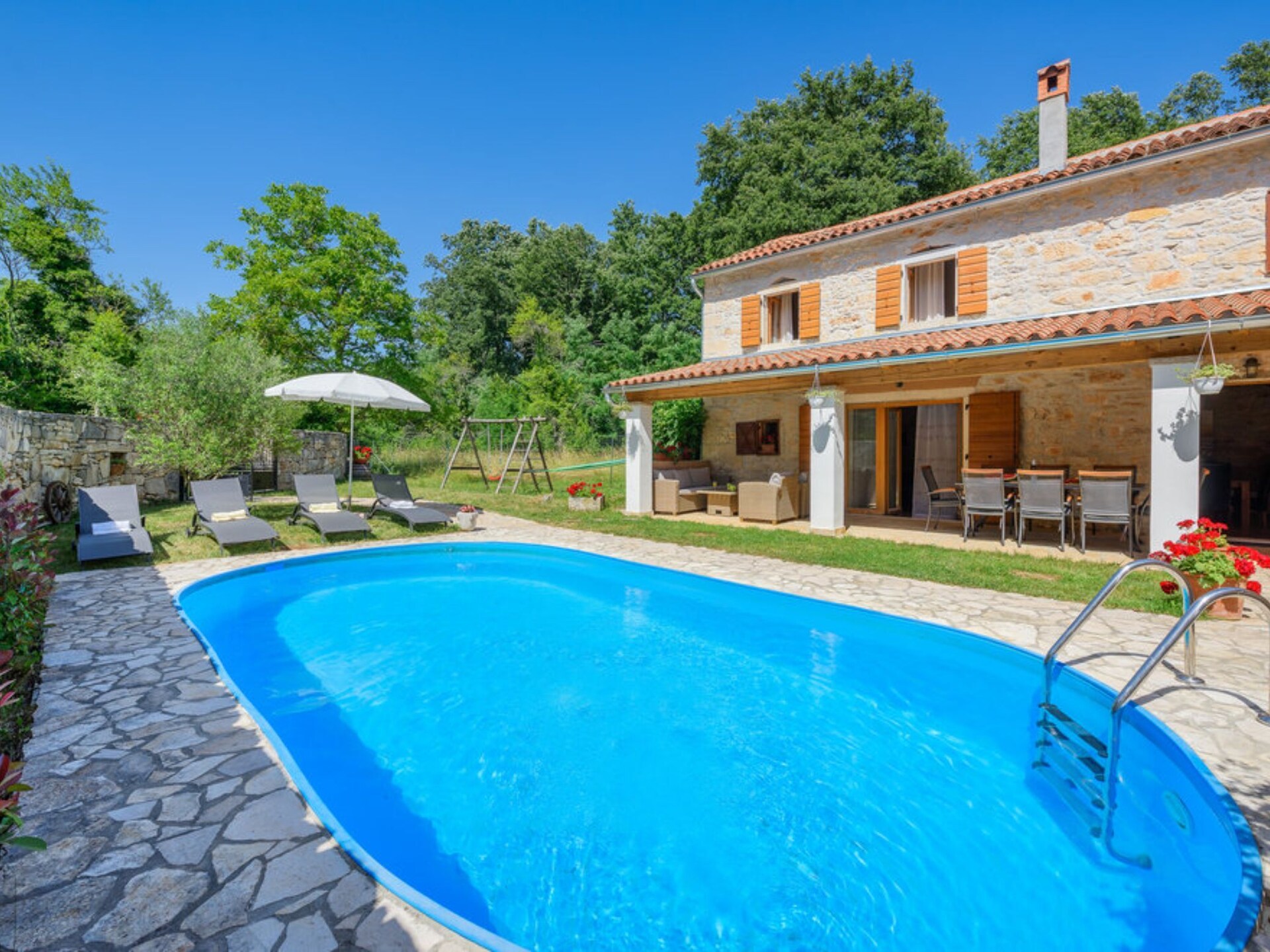 Ruim vakantiehuis met privézwembad in Gracisce, Istrië - foto 31