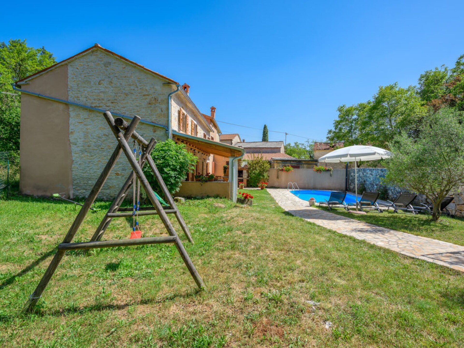Ruim vakantiehuis met privézwembad in Gracisce, Istrië - foto 20