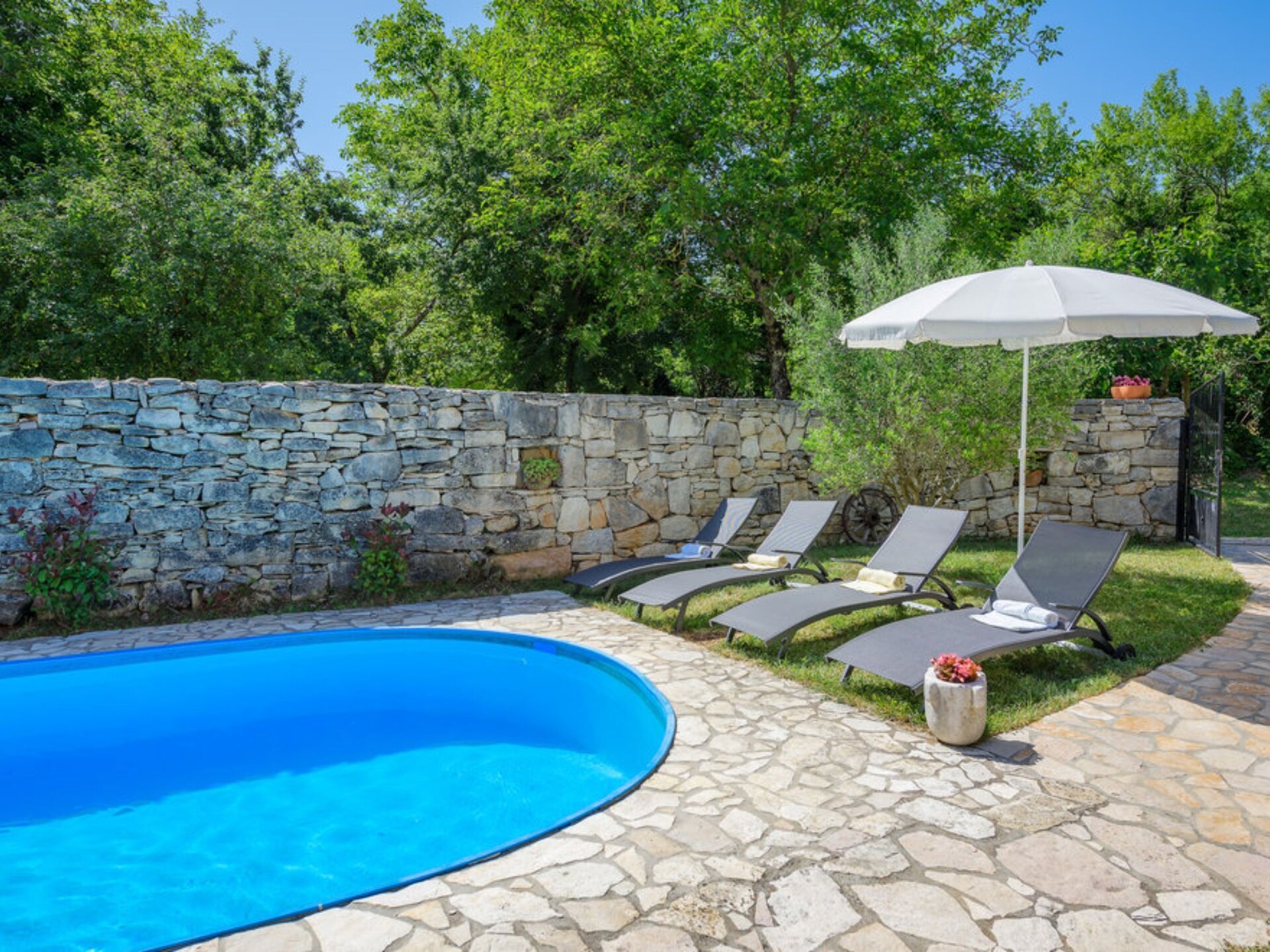 Ruim vakantiehuis met privézwembad in Gracisce, Istrië - foto 37