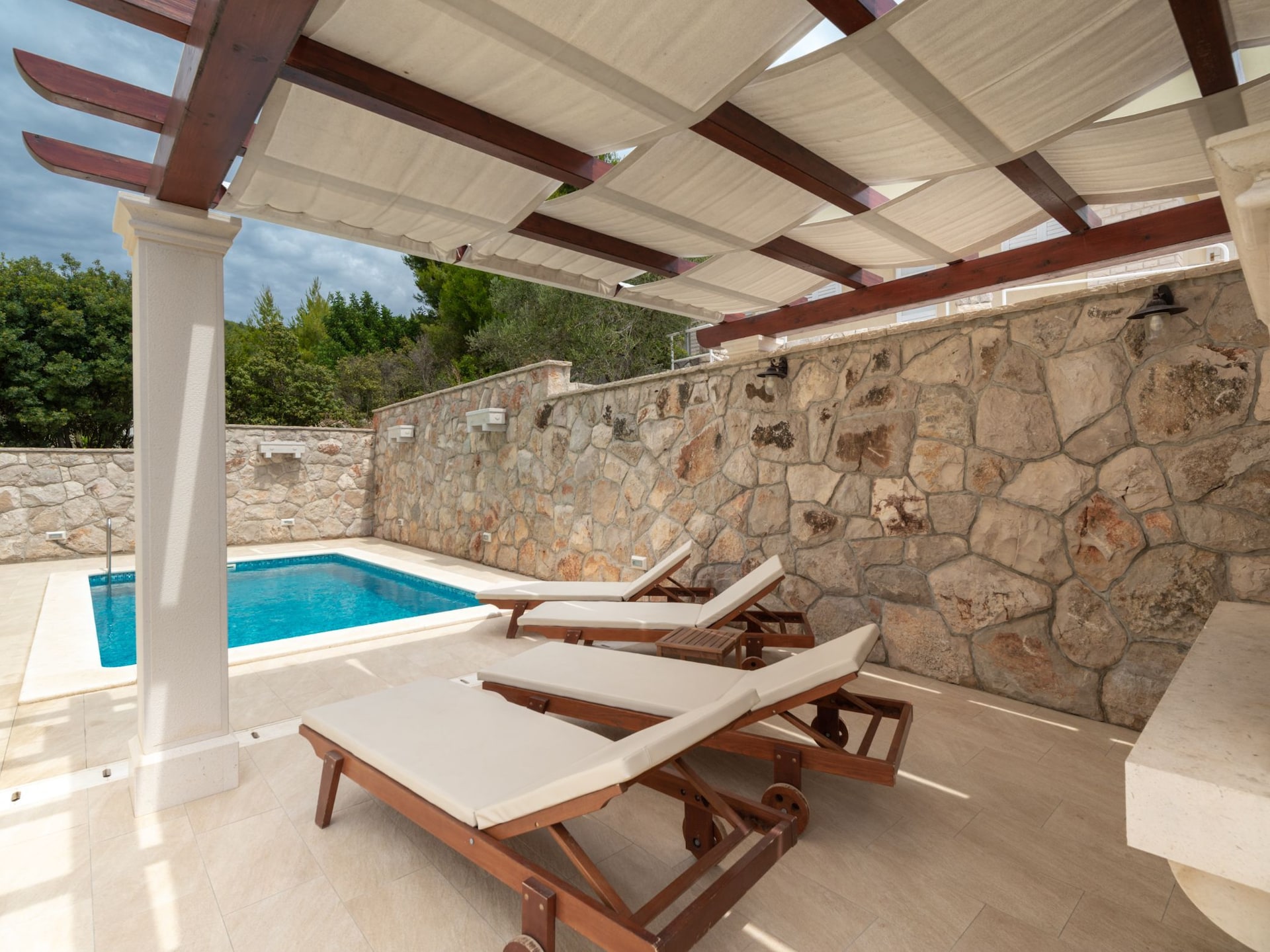 Moderne villa aan zee met privézwembad in Blato, Korčula voor 12 personen - foto 35