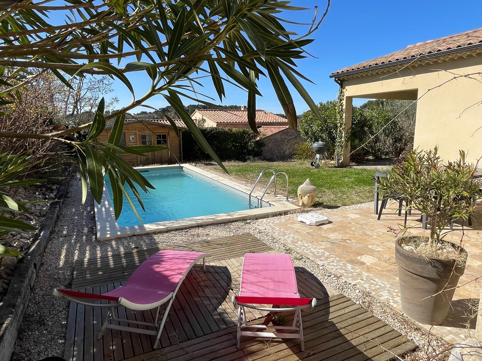 Luxe gelijkvloerse villa met privézwembad in hartje Vaison-la-Romaine - foto 29