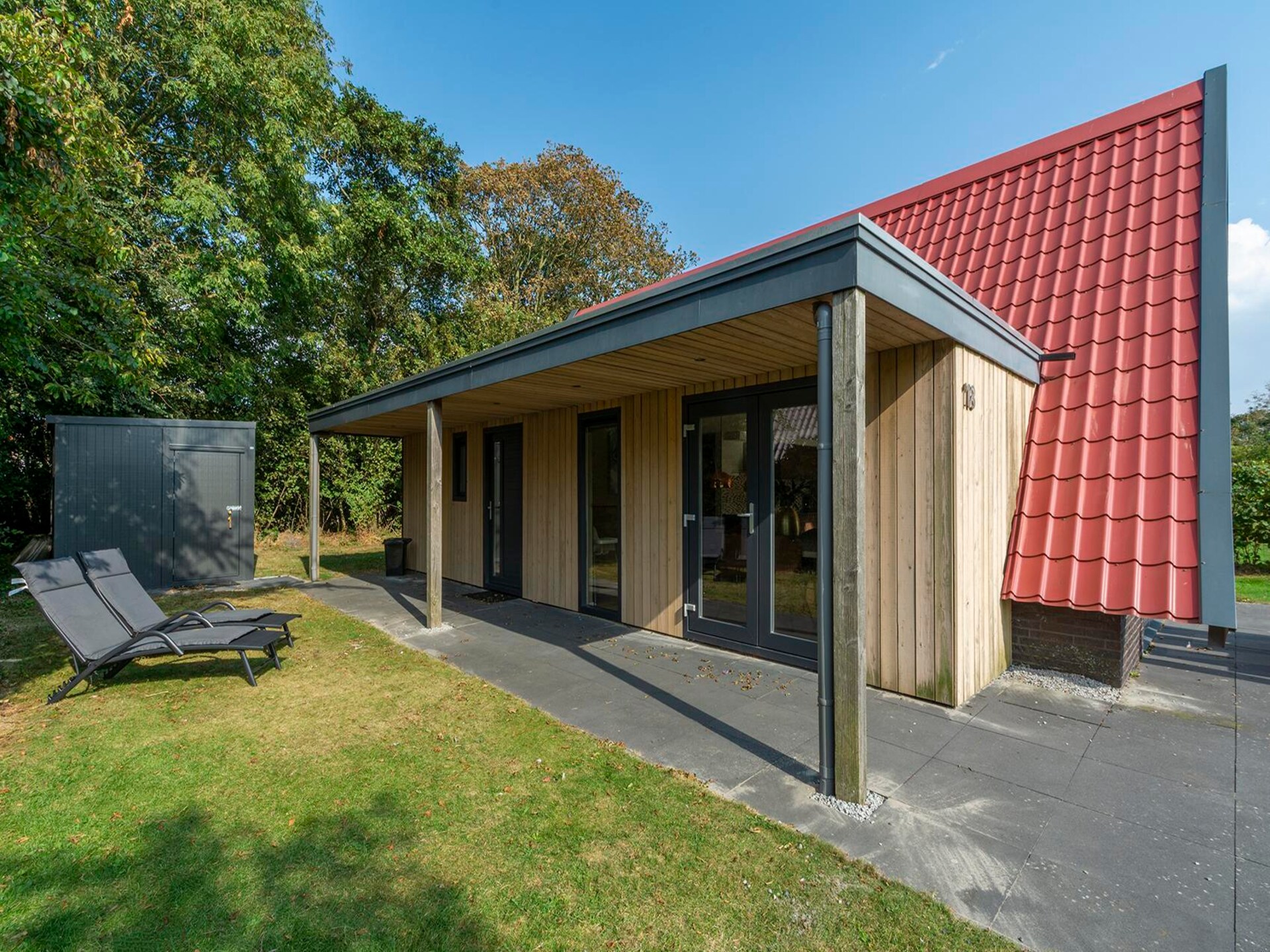 Vrijstaand vakantiehuis met ruime tuin, 2km van strand Groote Keeten - foto 6
