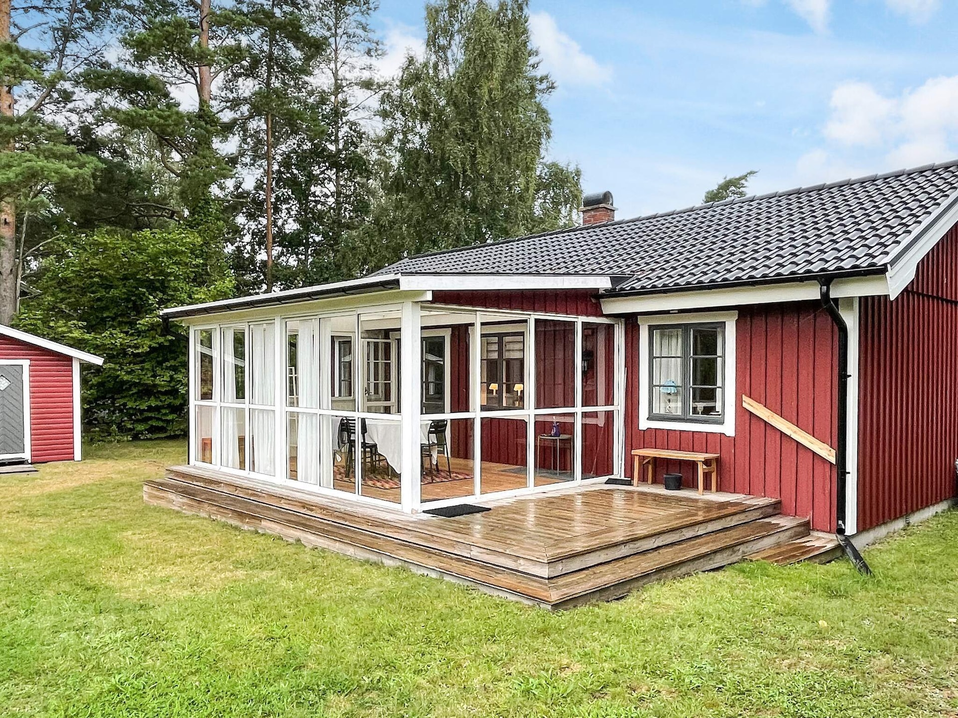 Licht vakantiehuis met wintertuin in Färjestaden op Öland - foto 4