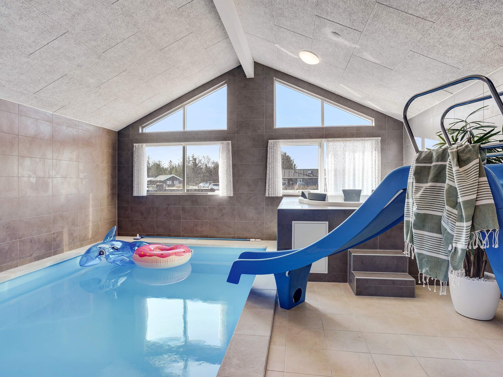 Groot vakantiehuis met privé-zwembad, sauna en wellness op 350m van zee - foto 26