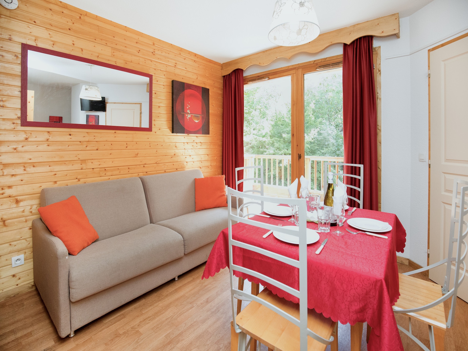 Op 1,0 km van de piste: Gezellig appartement in Orelle voor 6 personen - foto 10