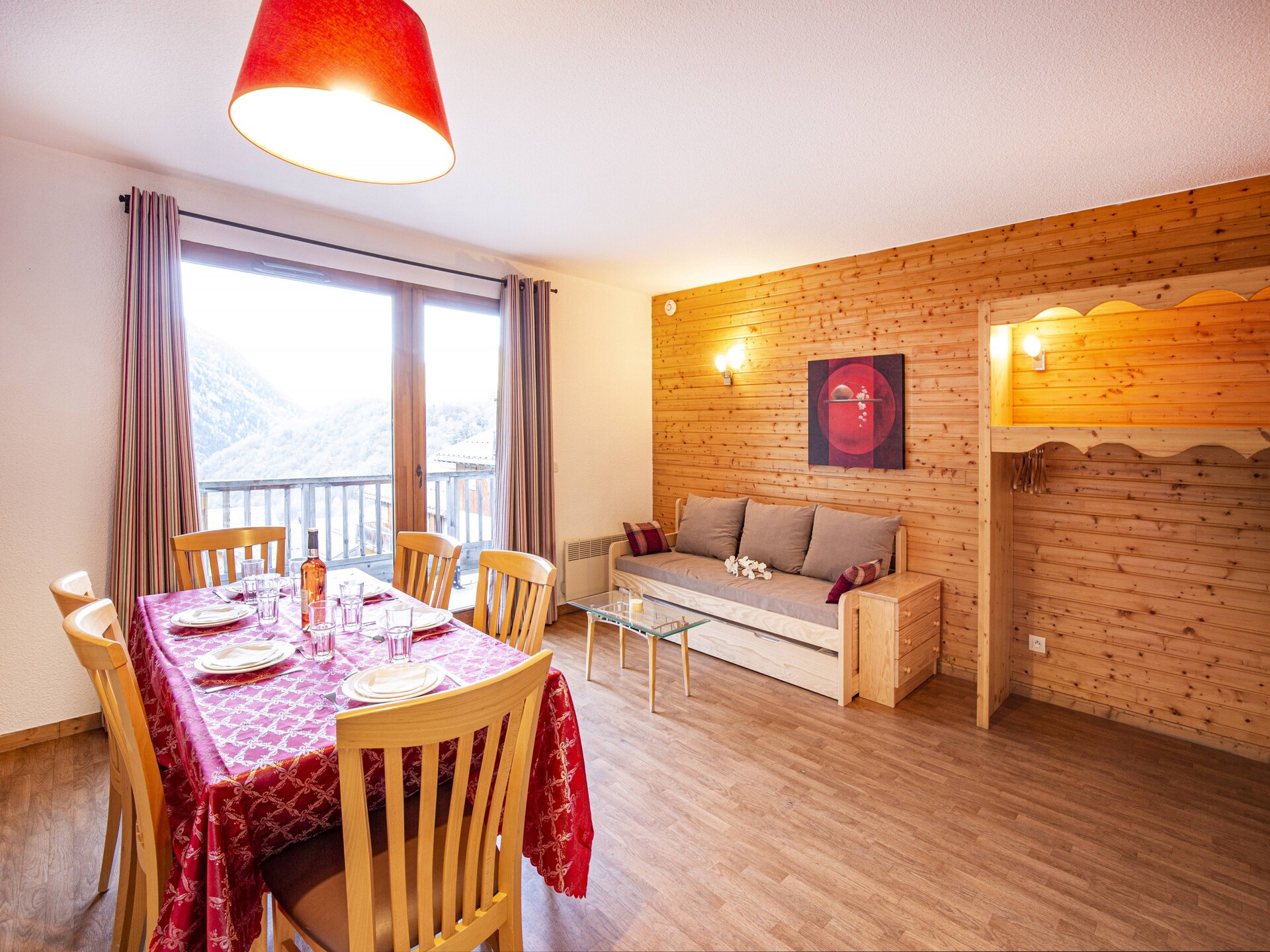 Ruim appartement voor 6 met zwembad, sauna & balkon nabij 3 Vallées - foto 11