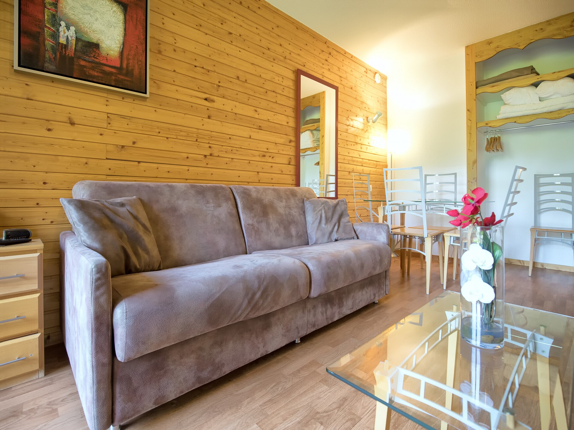 Appartement 4 pers. met zwembad & sauna aan de voet van de 3 Vallées - foto 3