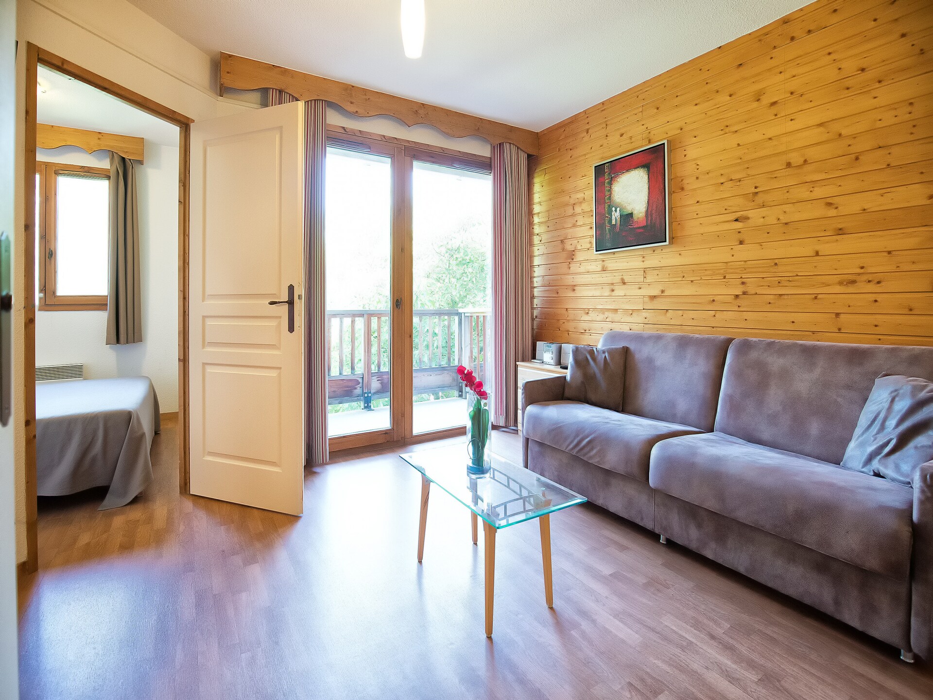 Appartement 4 pers. met zwembad & sauna aan de voet van de 3 Vallées - foto 14