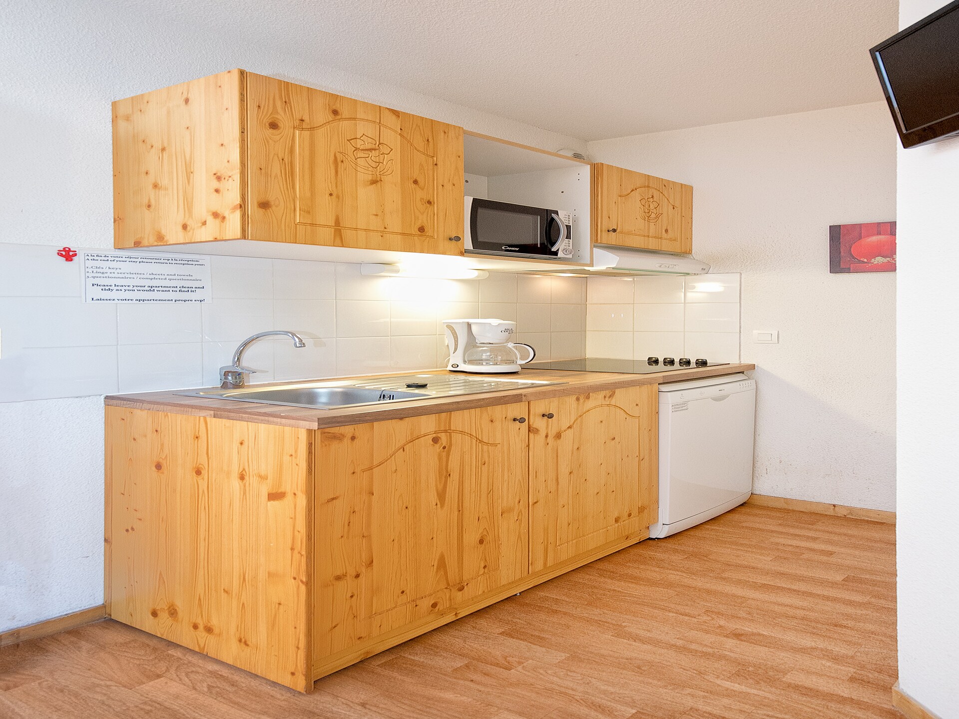 Appartement 4 pers. met zwembad & sauna aan de voet van de 3 Vallées - foto 15