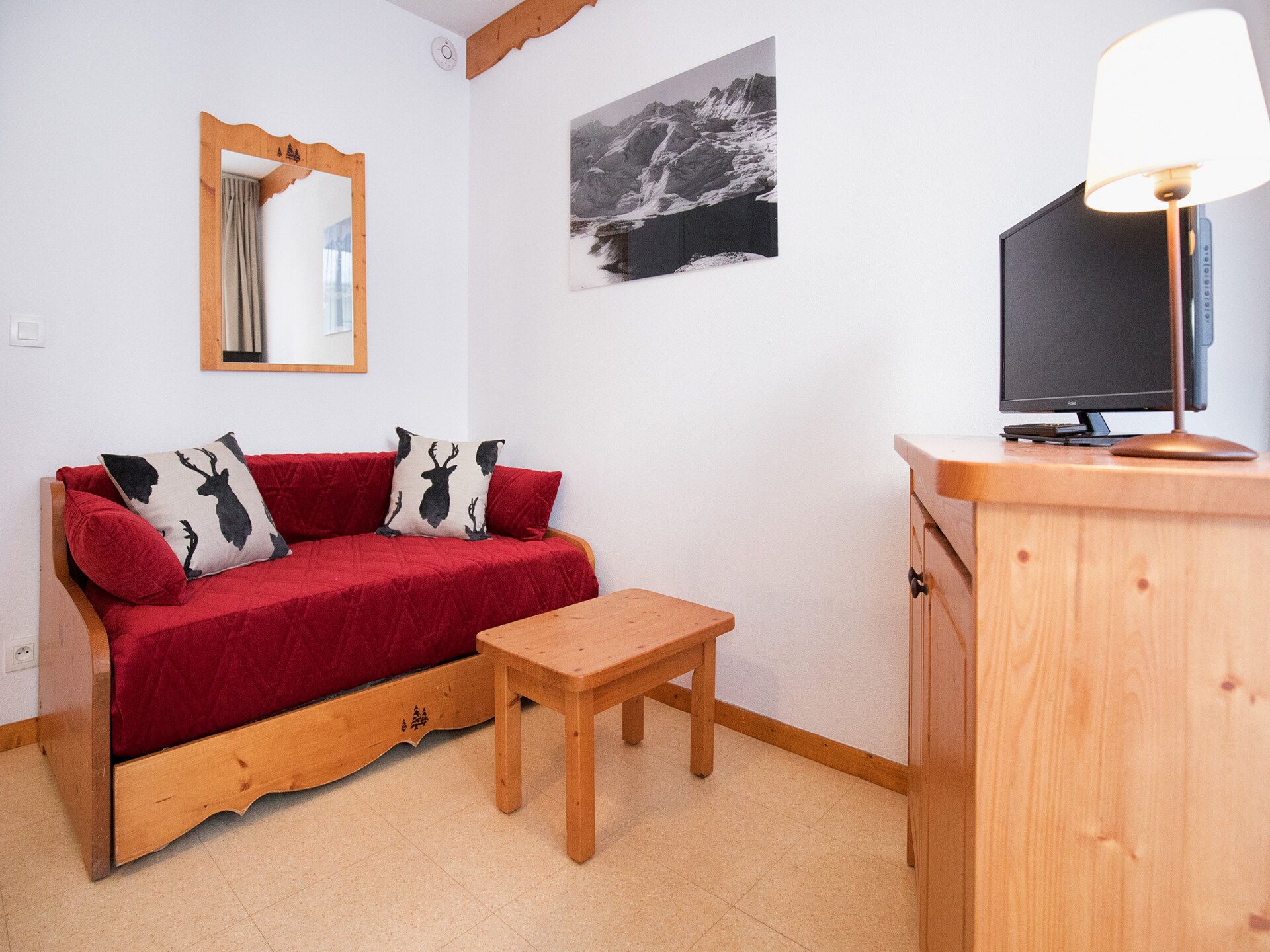 Appartement 6 pers. in Val Cenis, 50m van de skilift met balkon - foto 8