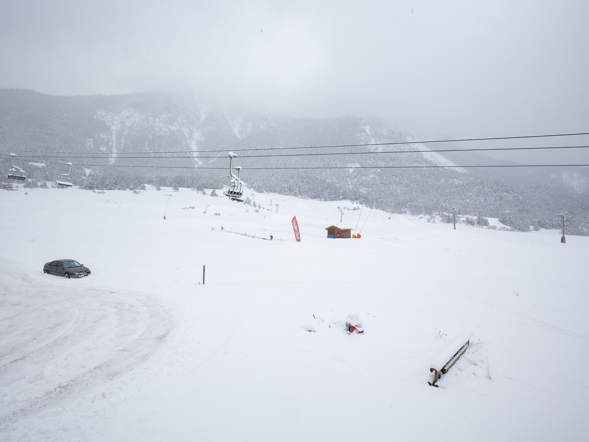 Appartement 6 pers. in Val Cenis, 50m van de skilift met balkon - foto 13