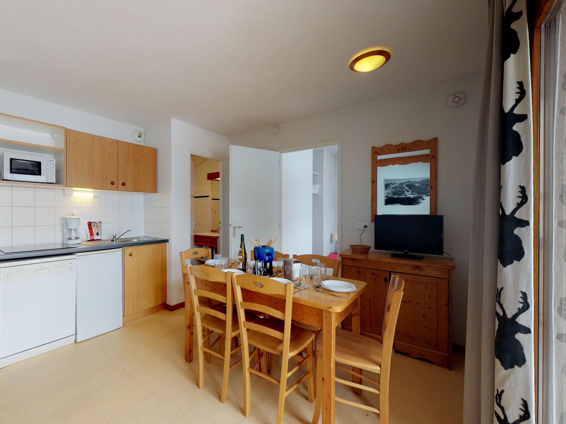 Aan de piste: Comfortabel appartement voor 6 personen in Val Cenis · 1 slk - foto 6