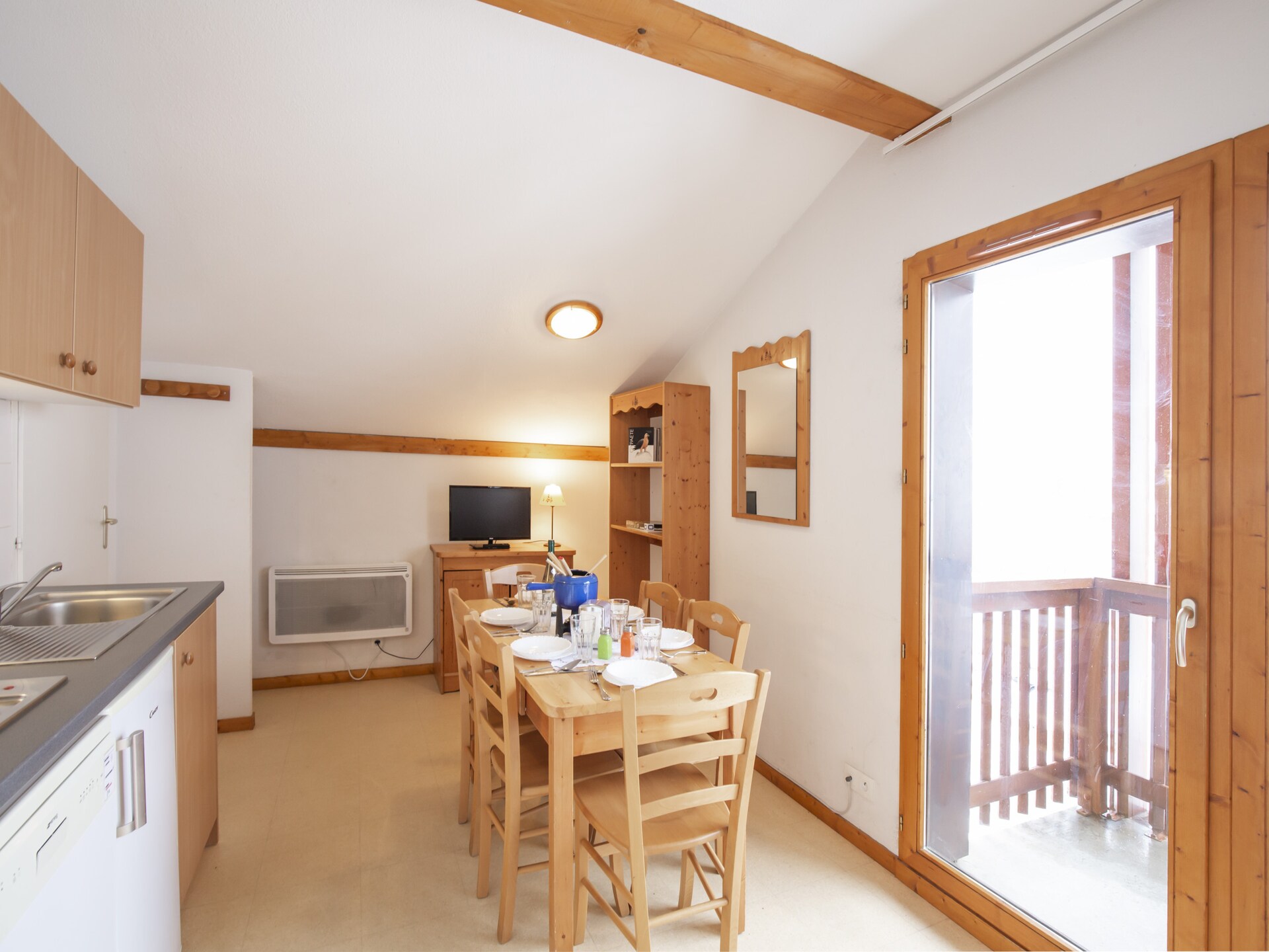Knus 6-persoons appartement op 50m van de skilift in Val Cenis - foto 2