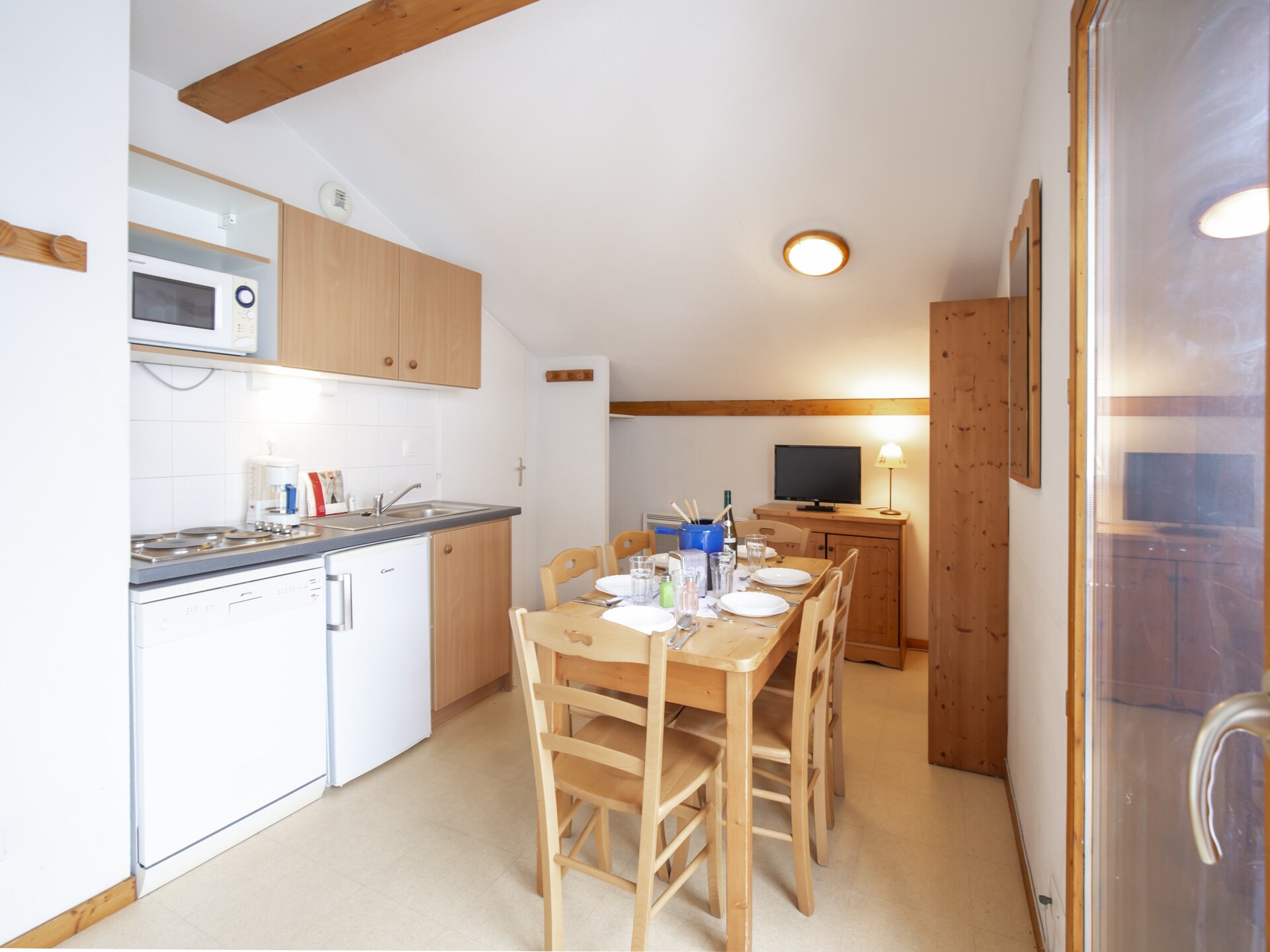 Knus 6-persoons appartement op 50m van de skilift in Val Cenis - foto 3