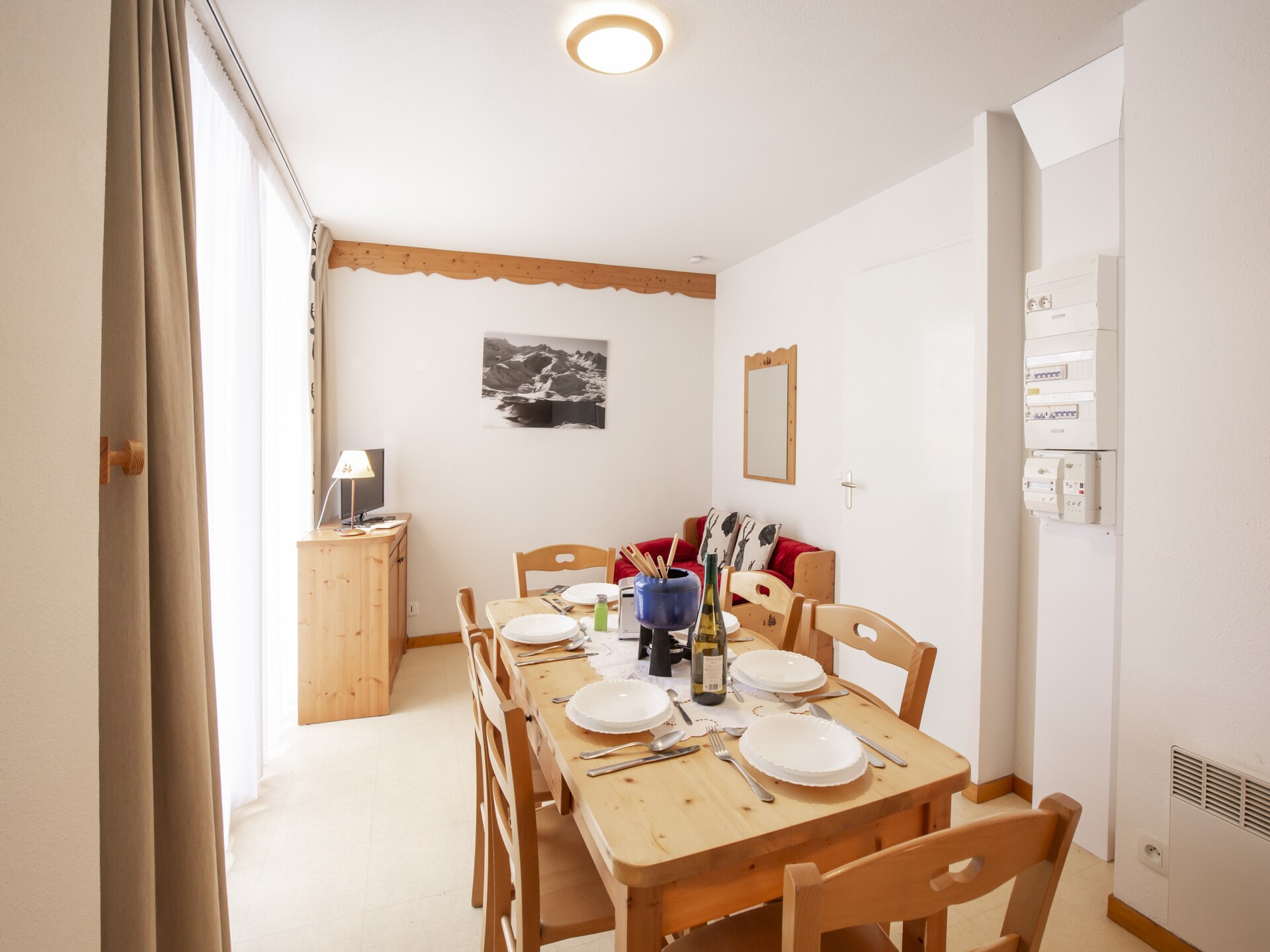 5-persoons appartement aan de piste in Val Cenis - foto 8