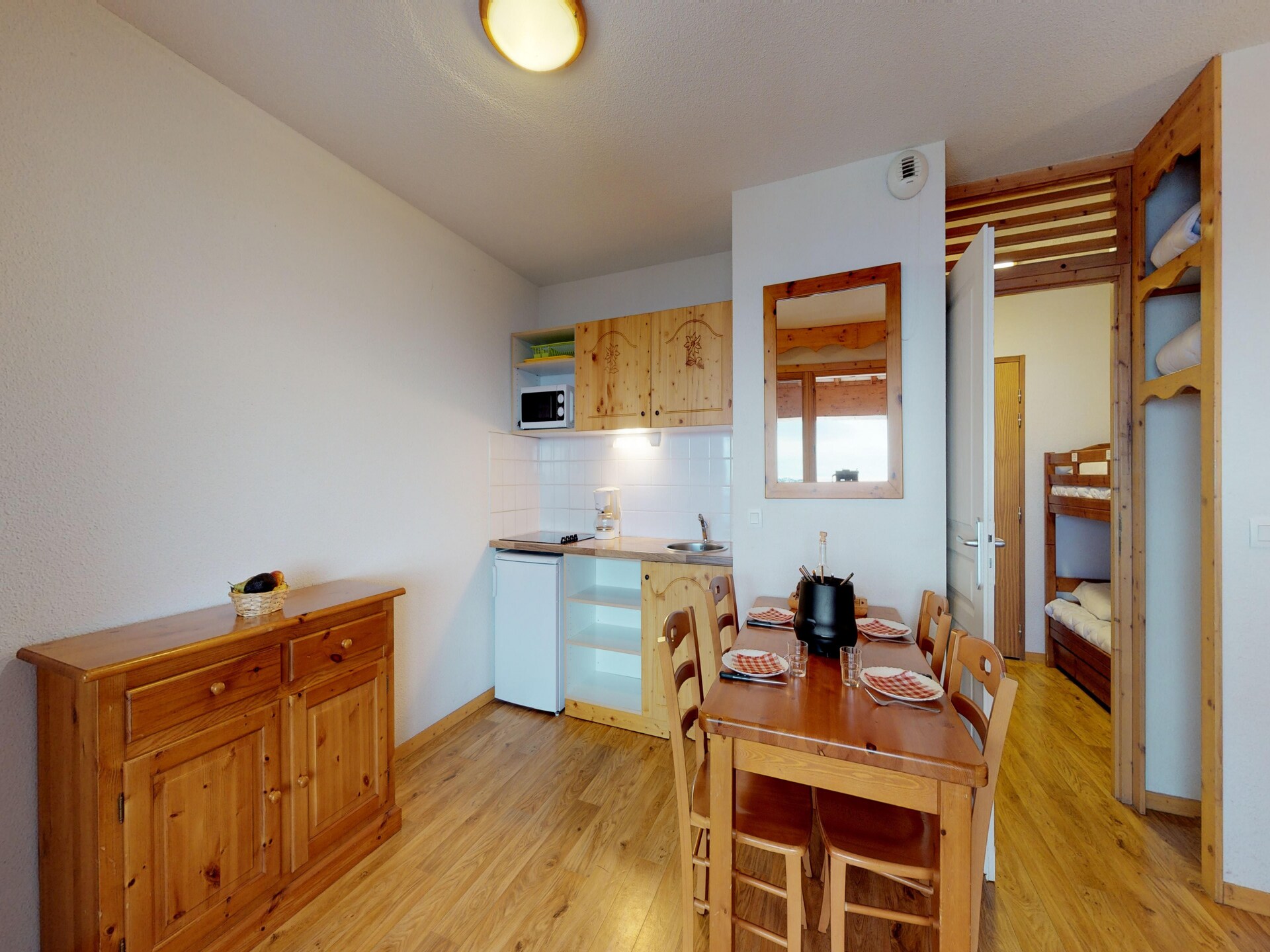 Knusse studio voor 4 op de golfbaan, 100m van de skilift in Chamrousse - foto 2