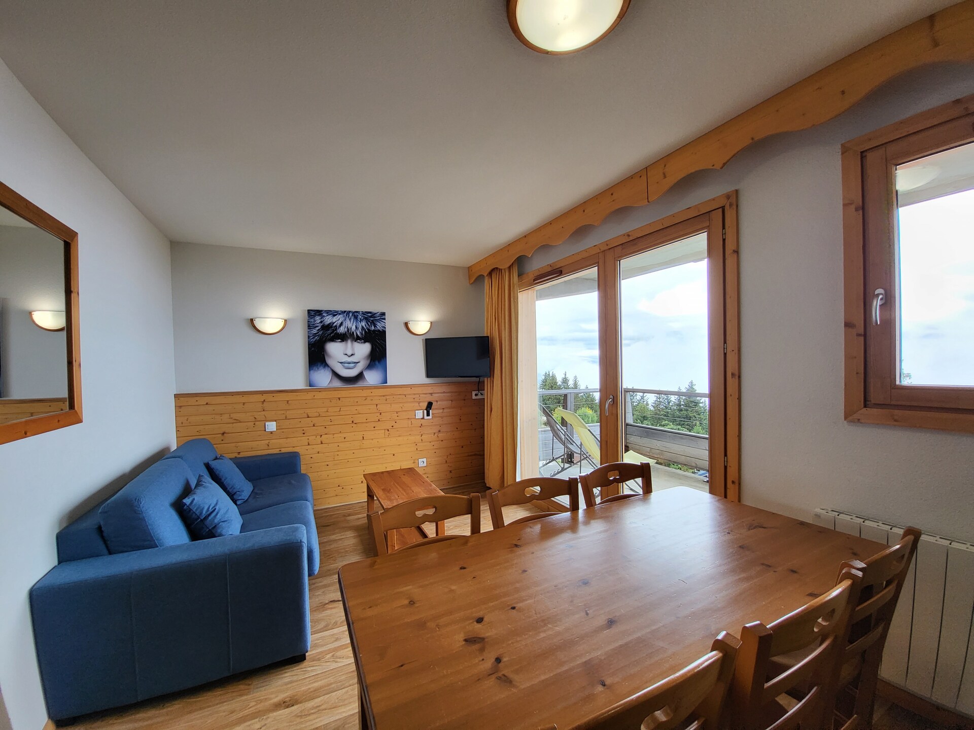Appartement 6 pers. op 100m van de piste in Chamrousse met balkon - foto 10