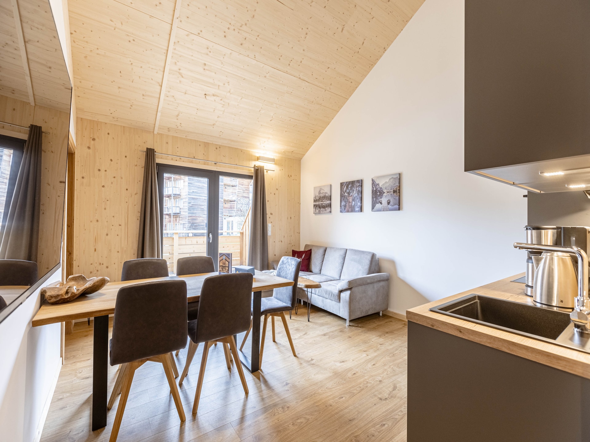 Ruim appartement in Lachtal met privésauna en uitzicht op de piste - foto 9