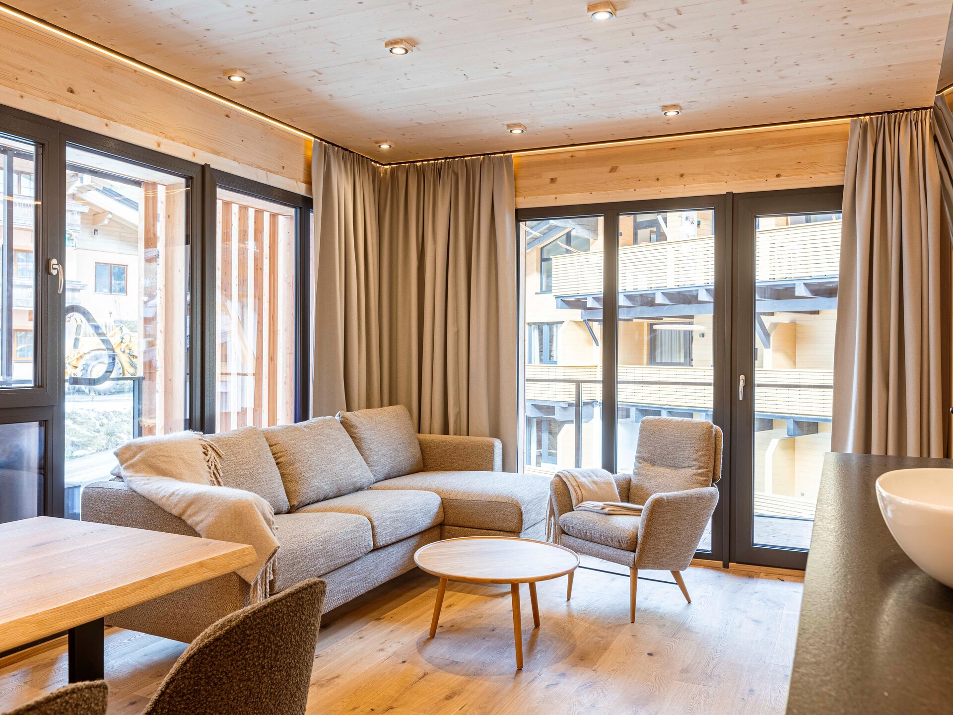 Ruim appartement aan de golfbaan met uitzicht op de bergen bij Saalbach - foto 16