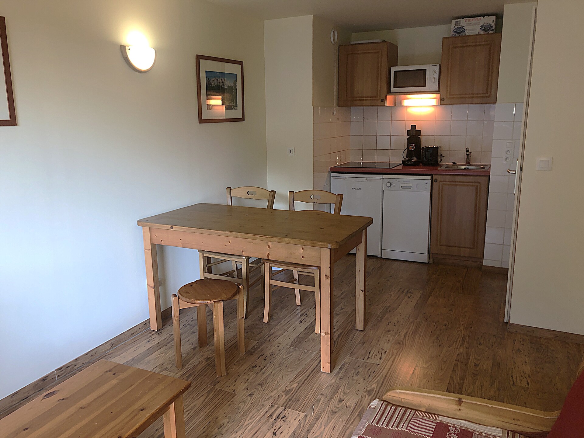 Appartement 4 pers. aan de piste in Val Cenis met uitzicht op de vallei - foto 3