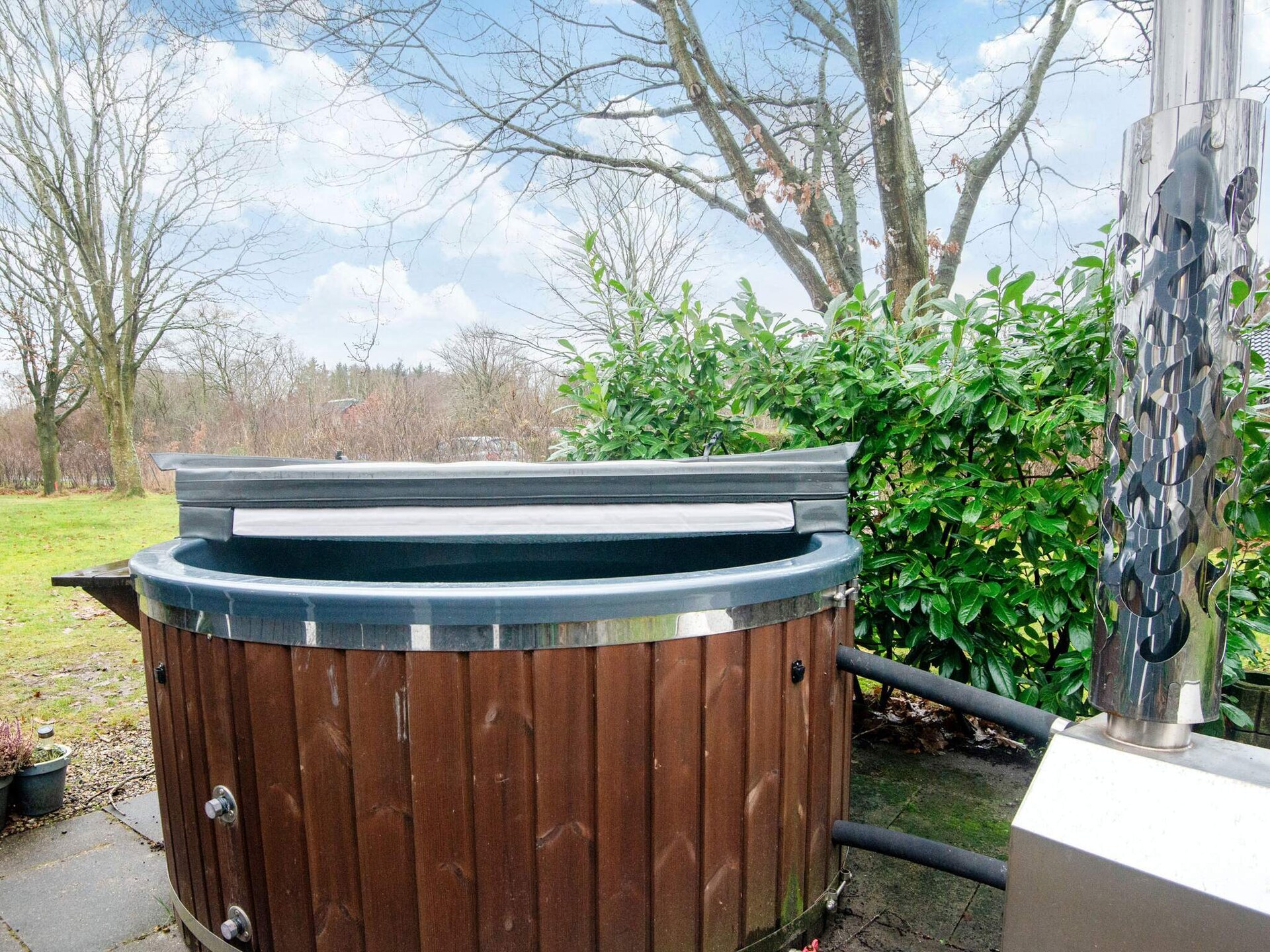Zonovergoten vakantiehuis met whirlpool en tuin op 700m van de fjord in Hemmet - foto 41
