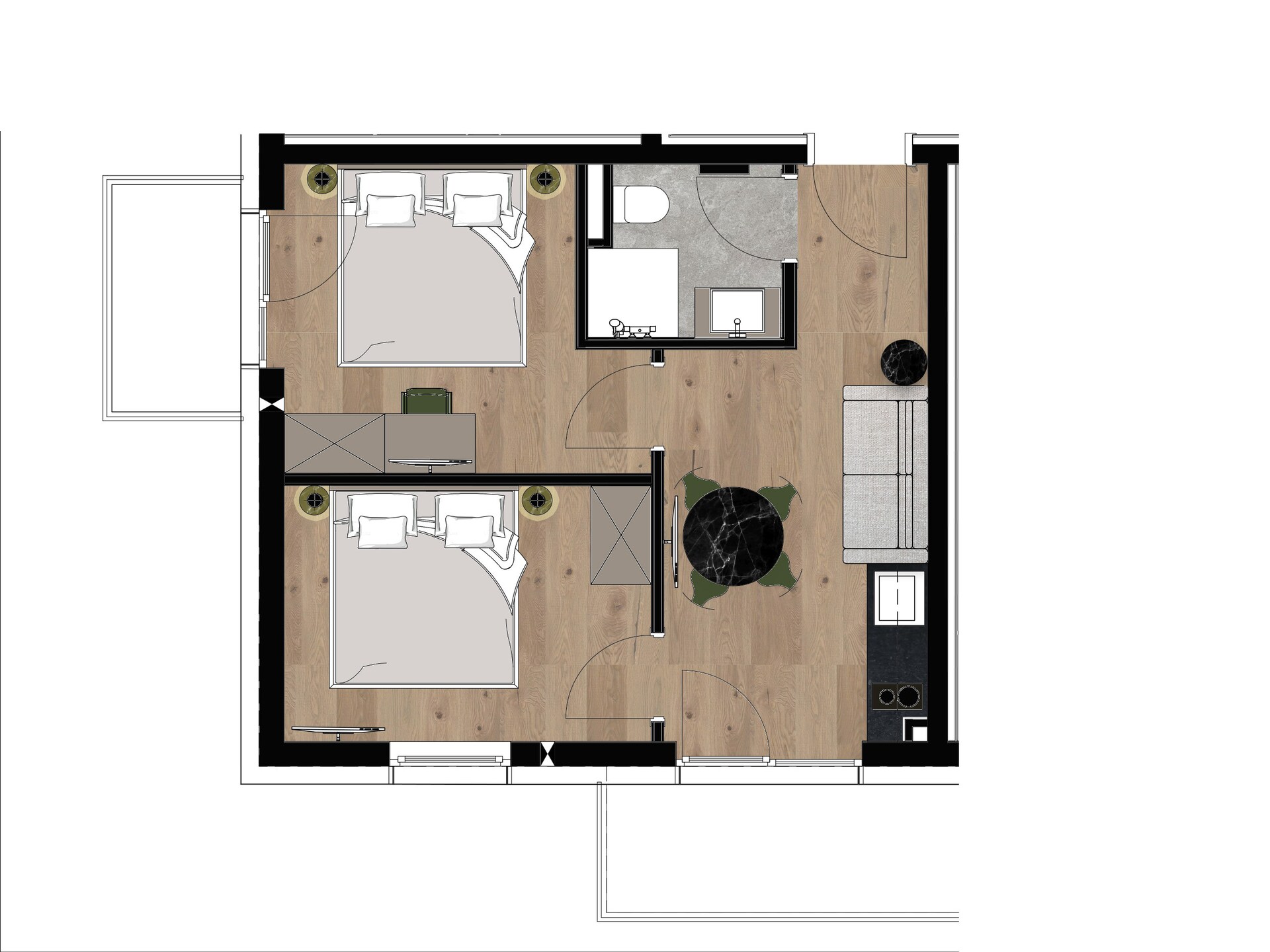 Gipfelglück 3: knus appartement aan de golfbaan in Kirchberg - foto 26