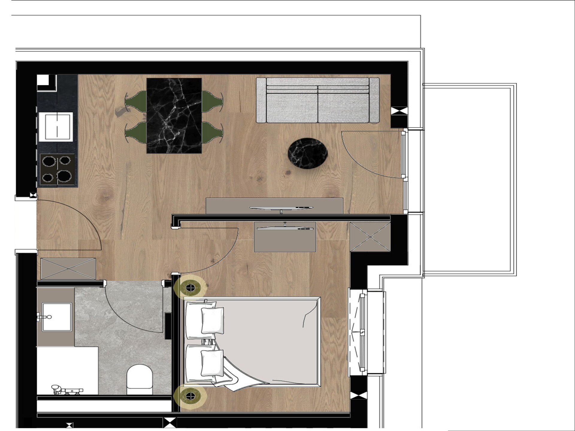 Appartement Gipfelglück 4: Uitzicht op de piste in Kirchberg - foto 24