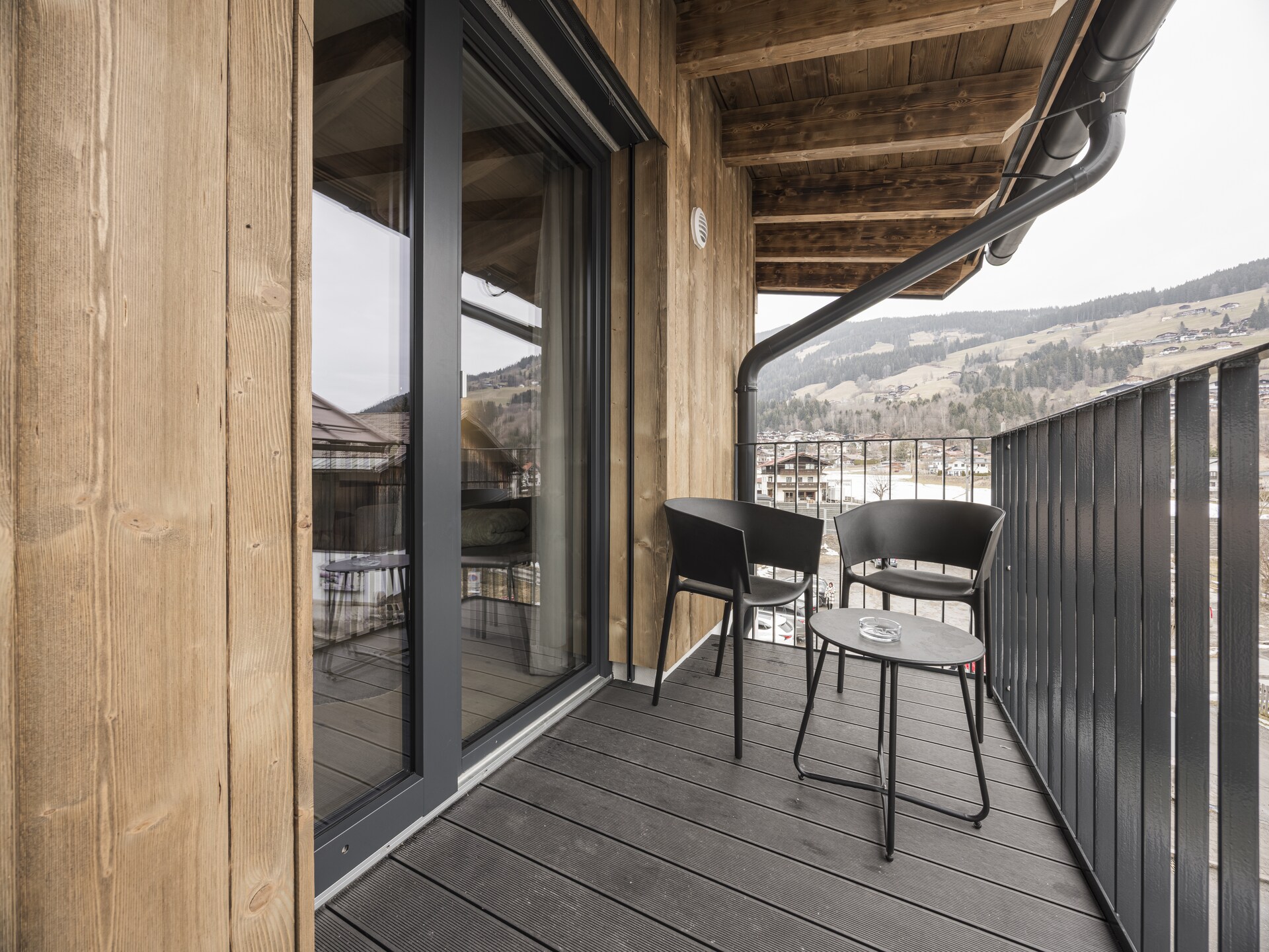 Appartement Gipfelglück 4: Uitzicht op de piste in Kirchberg - foto 18