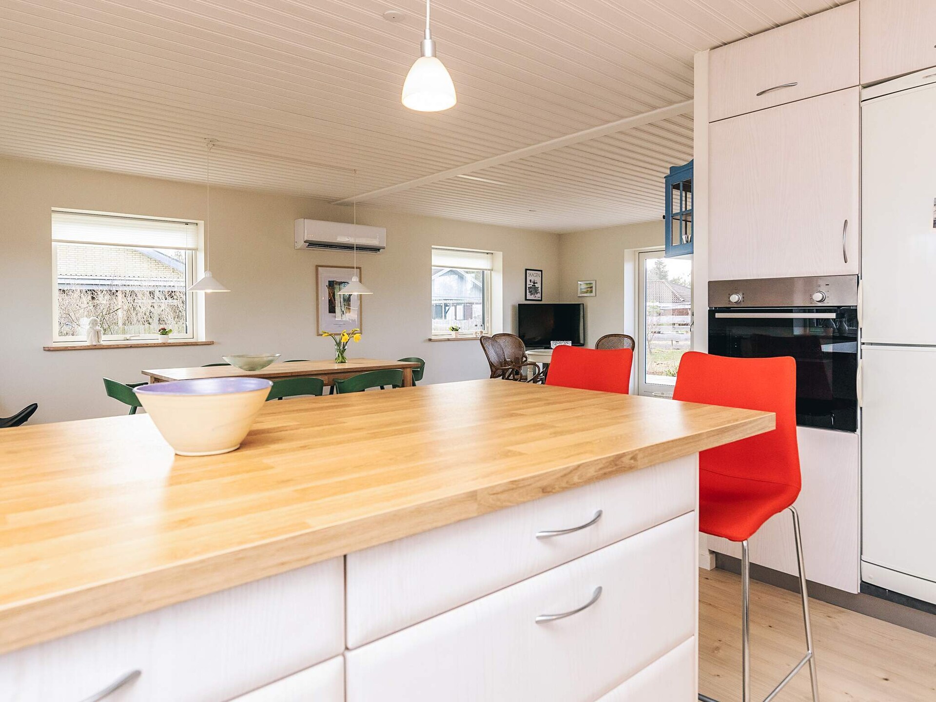 Vrijstaand vakantiehuis bij golfbaan, 1,5 km van zee in Noord-Jutland - foto 20