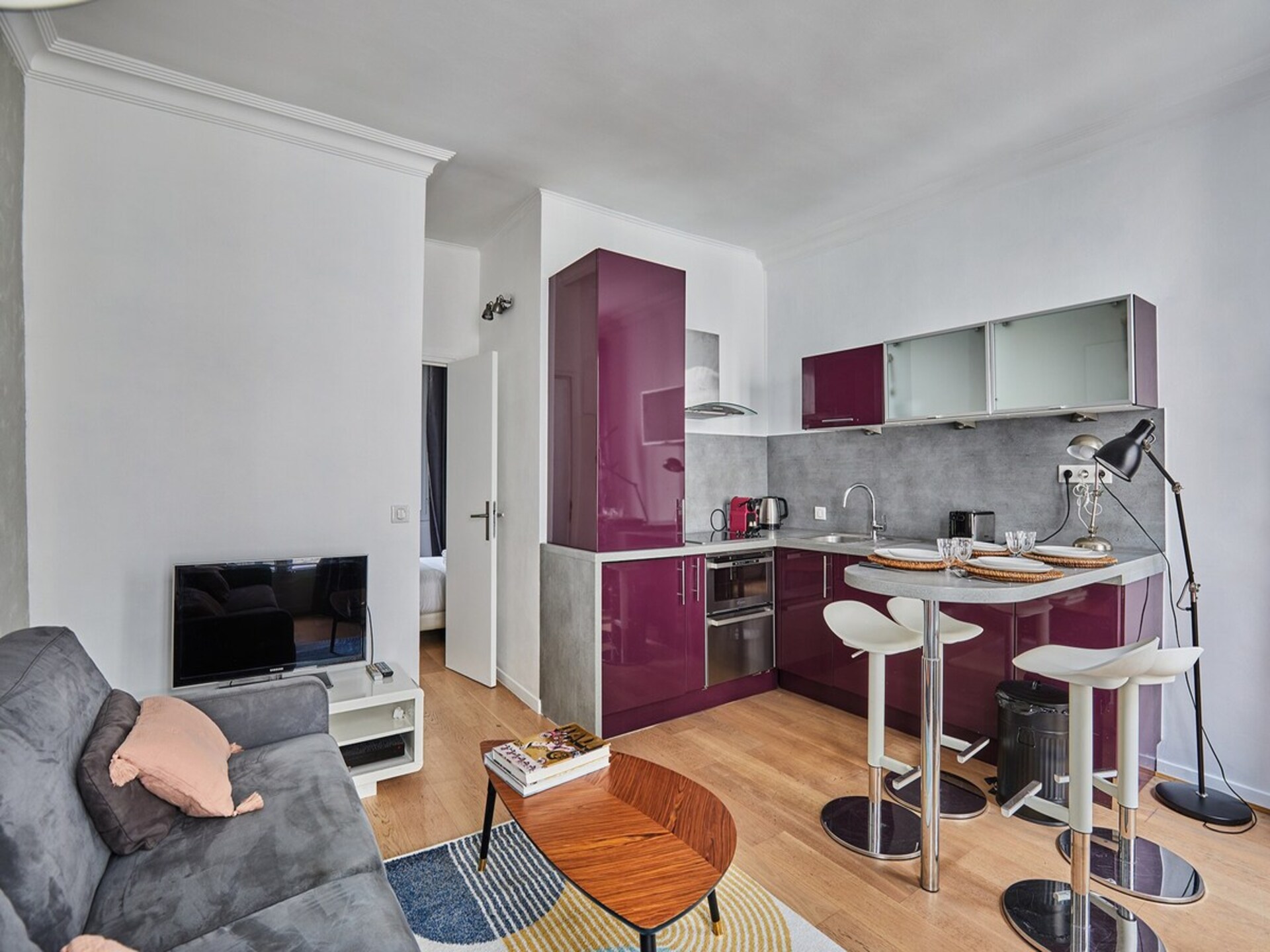 Licht appartement in hartje Parijs, vlakbij Grands Boulevards - foto 7