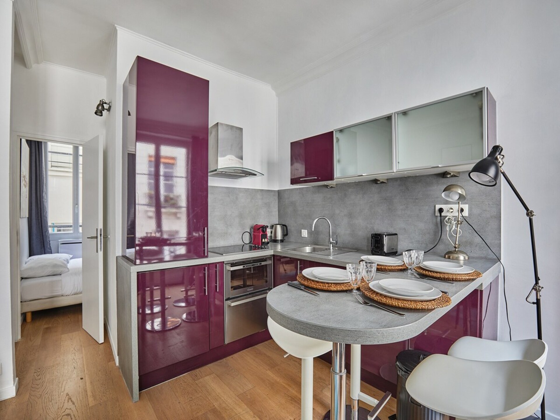 Licht appartement in hartje Parijs, vlakbij Grands Boulevards - foto 9