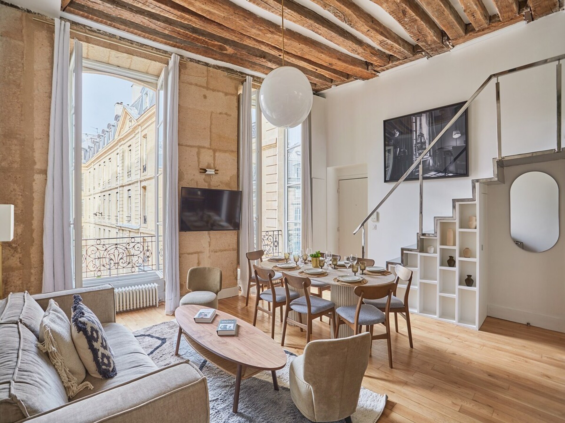 Elegant appartement nabij het Louvre en Palais Royal in Parijs - foto 5