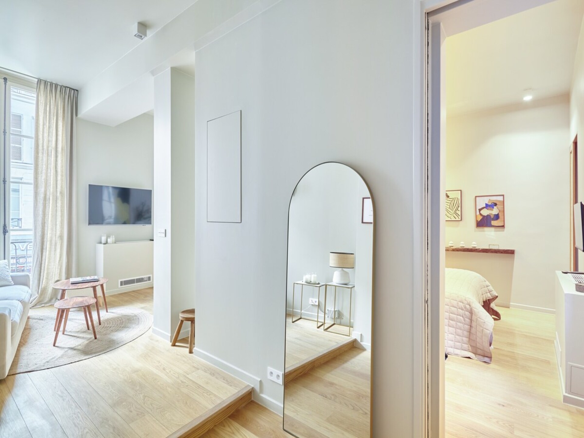 Licht appartement in de Marais, vlak bij Place des Vosges - foto 13