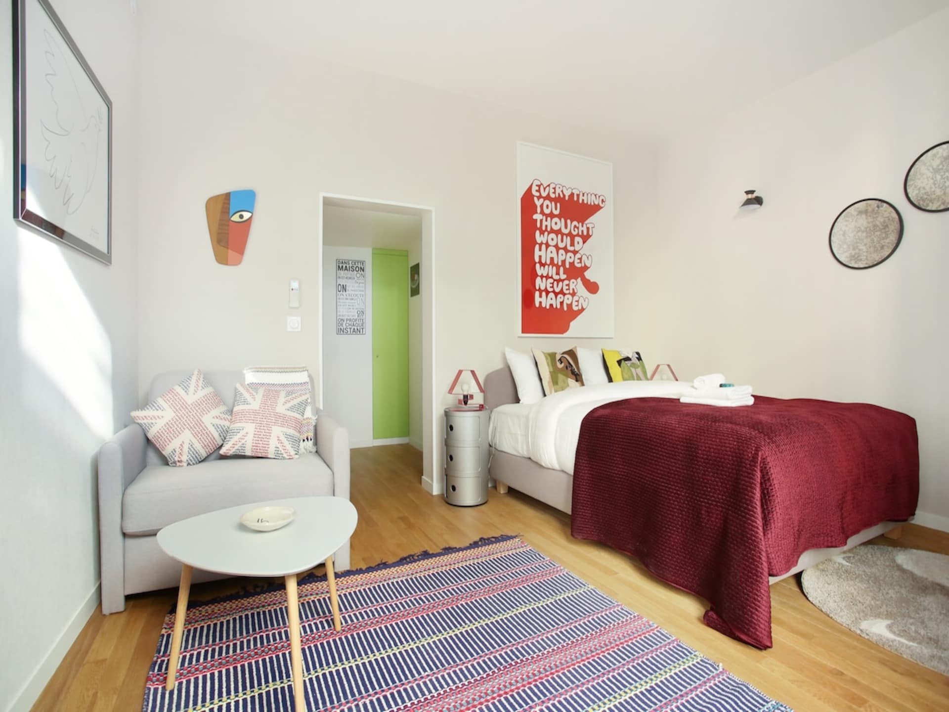 Sfeervolle studio in de Marais, op loopafstand van Beaubourg - foto 1