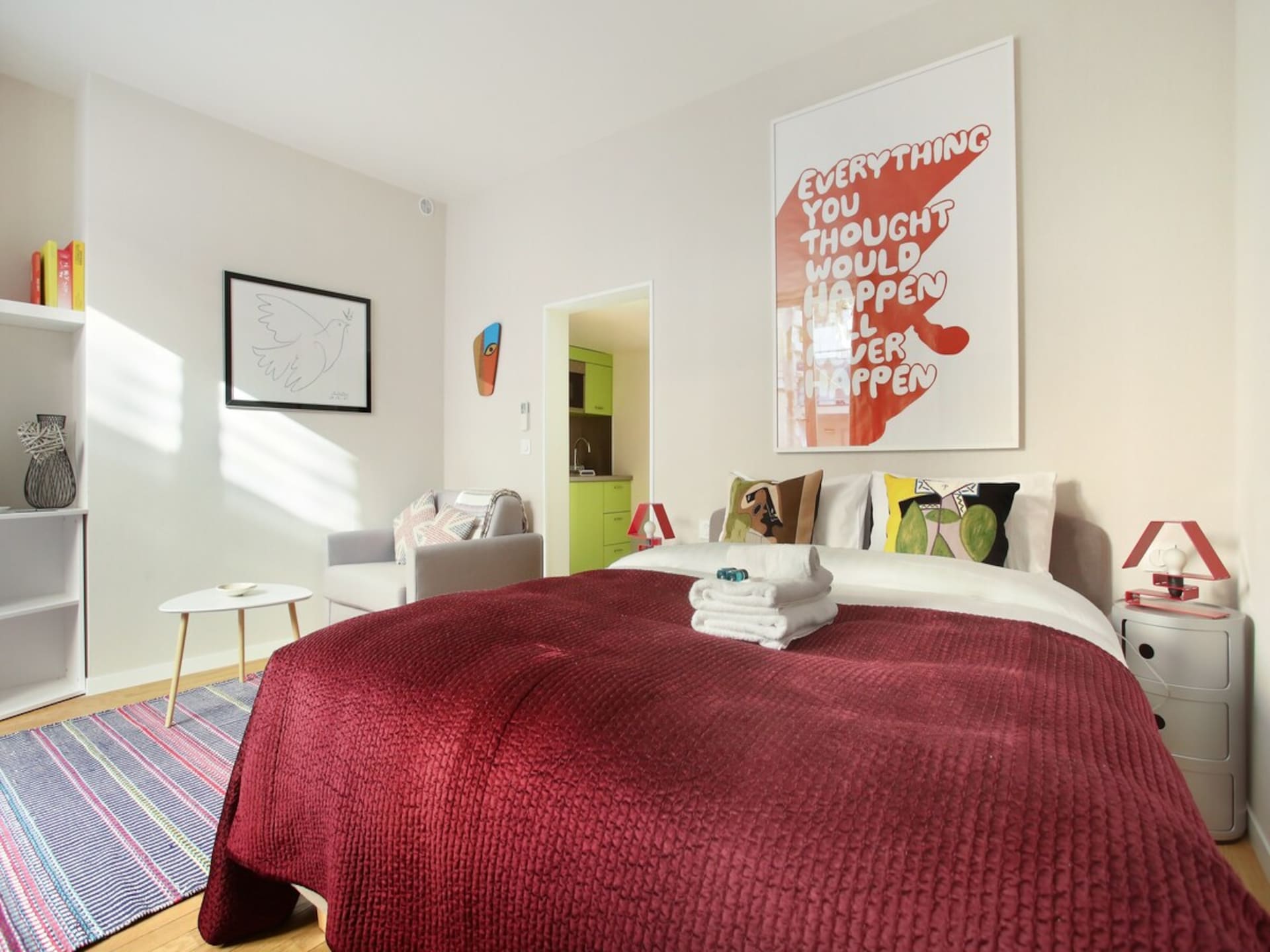 Sfeervolle studio in de Marais, op loopafstand van Beaubourg - foto 11
