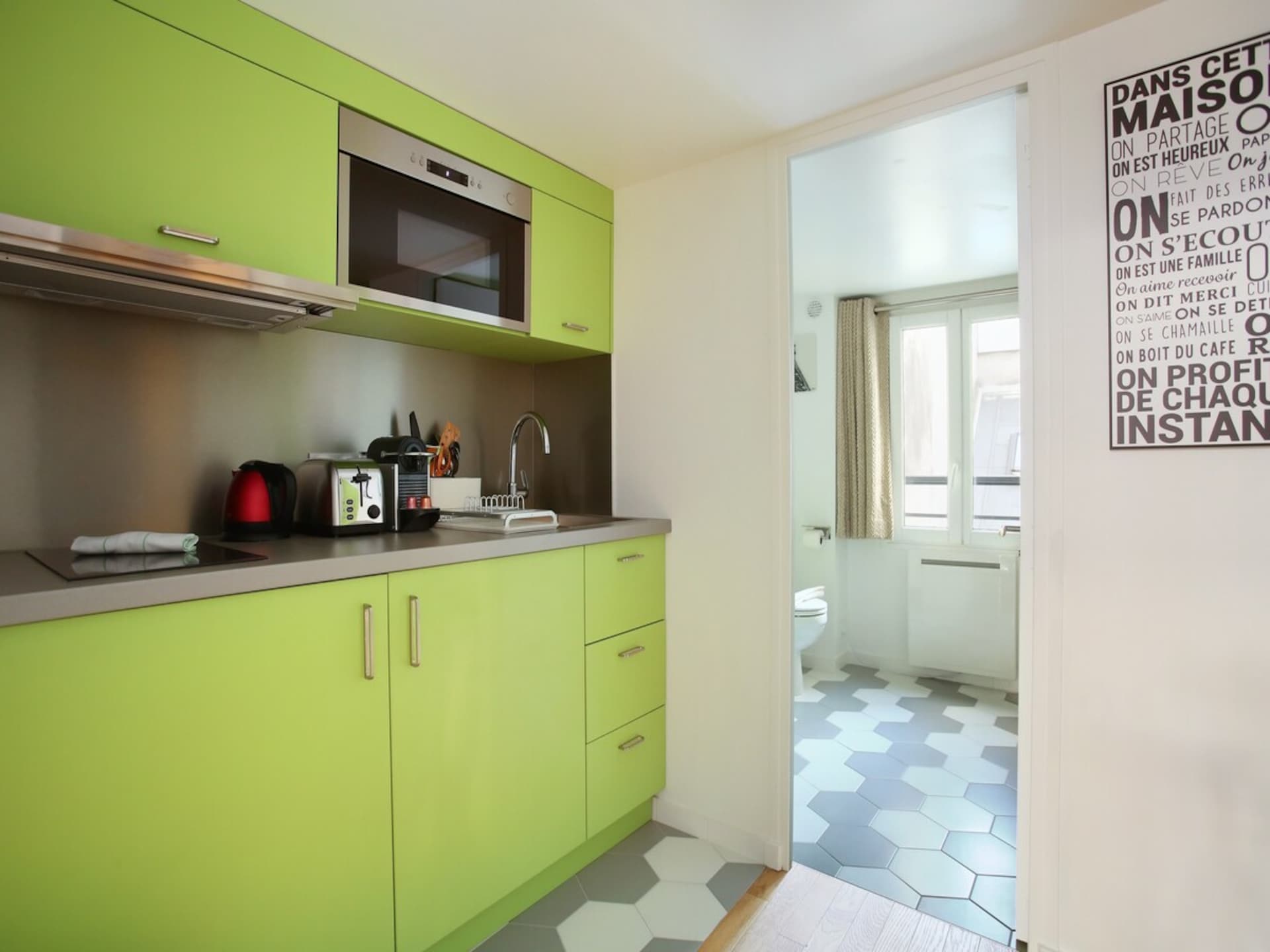 Sfeervolle studio in de Marais, op loopafstand van Beaubourg - foto 13