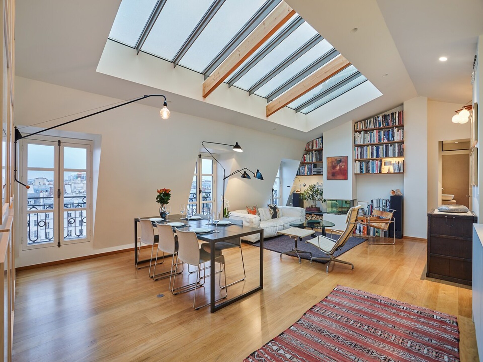 Licht appartement in de Marais, 7 minuten van Beaubourg, voor 5 personen - foto 7