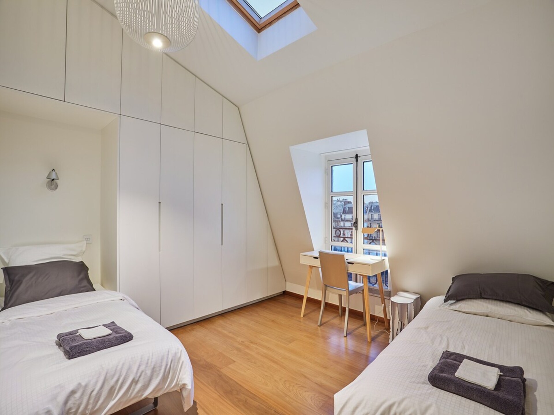 Licht appartement in de Marais, 7 minuten van Beaubourg, voor 5 personen - foto 10