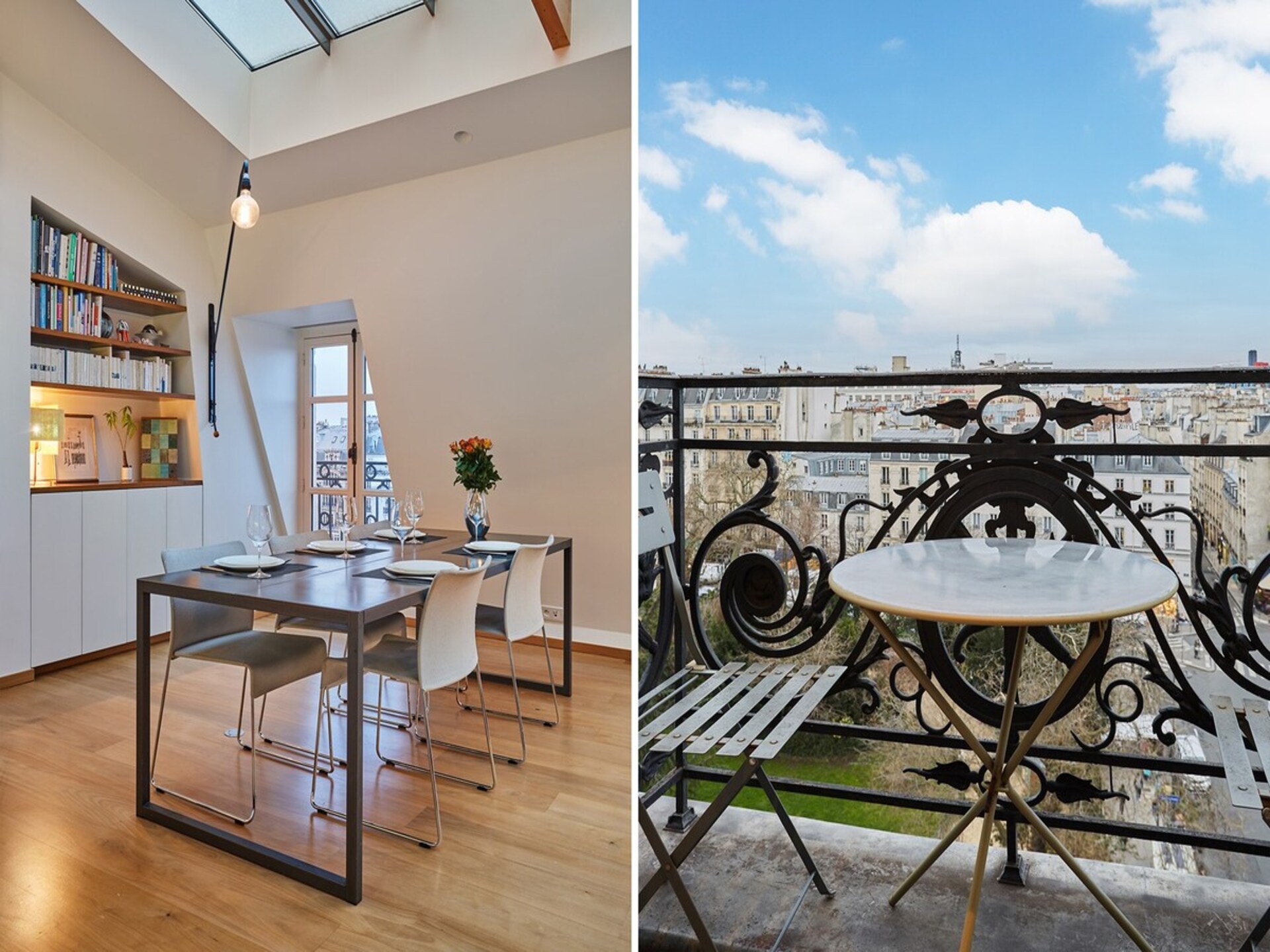 Licht appartement in de Marais, 7 minuten van Beaubourg, voor 5 personen - foto 20