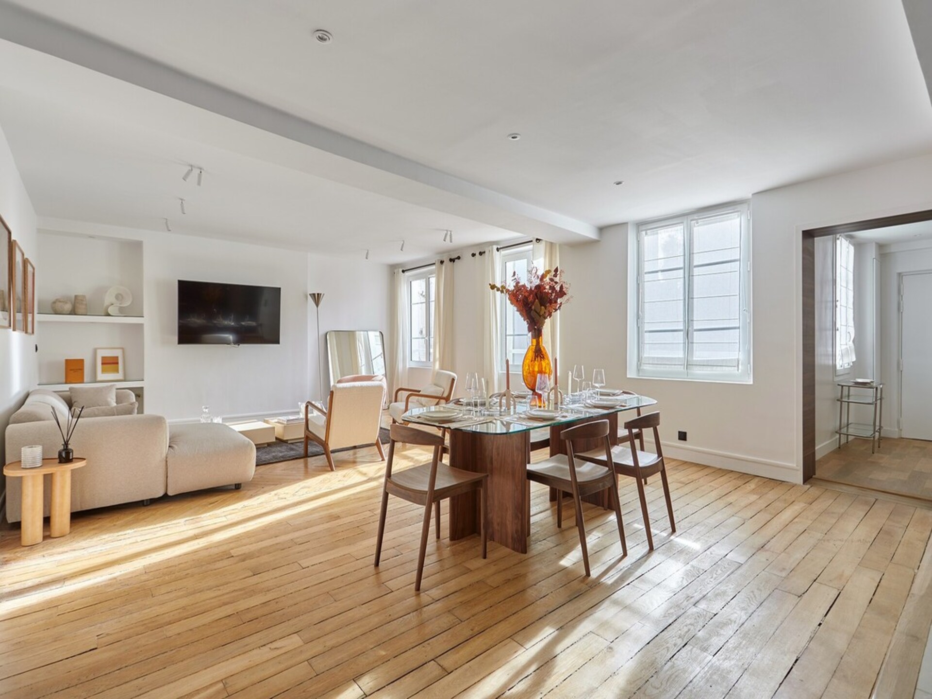 Luxueus 4-slaapkamerappartement van 181m² in de Bourse, vlakbij Palais Royal - foto 3