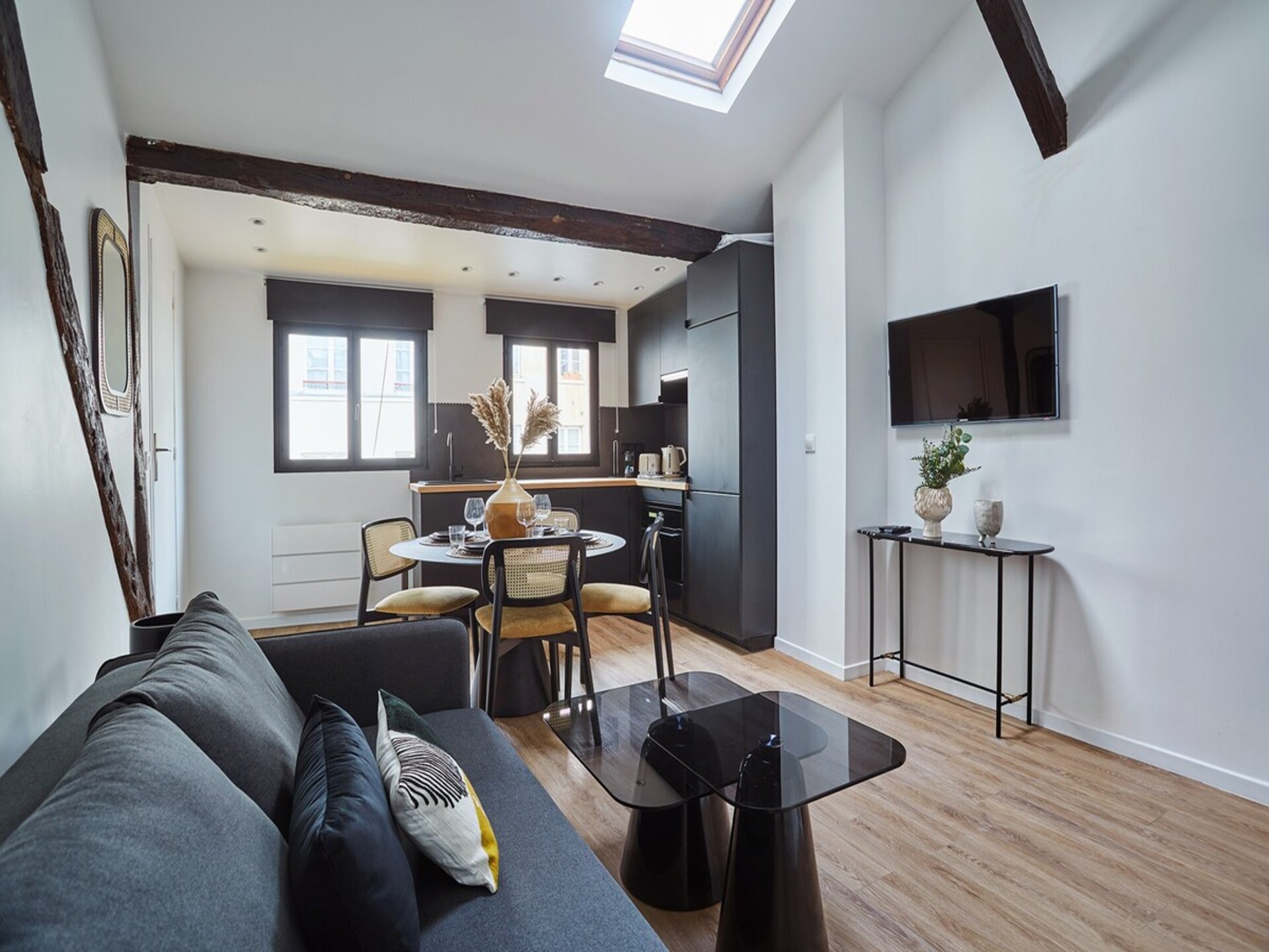 Licht appartement met airco in hartje Le Marais, vlakbij Rue Vieille du Temple - foto 7