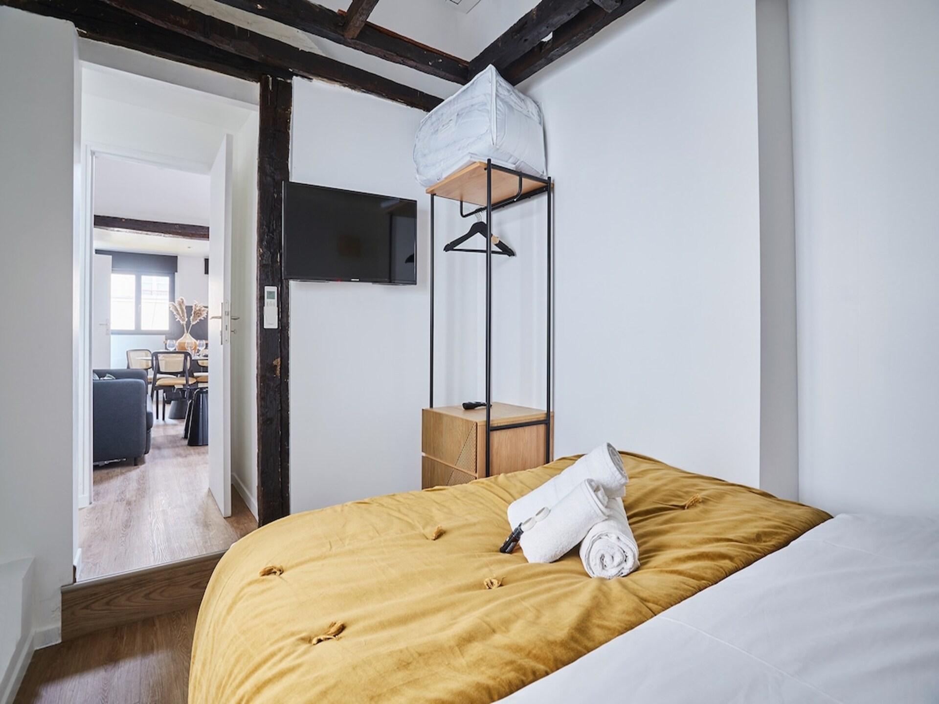Licht appartement met airco in hartje Le Marais, vlakbij Rue Vieille du Temple - foto 15