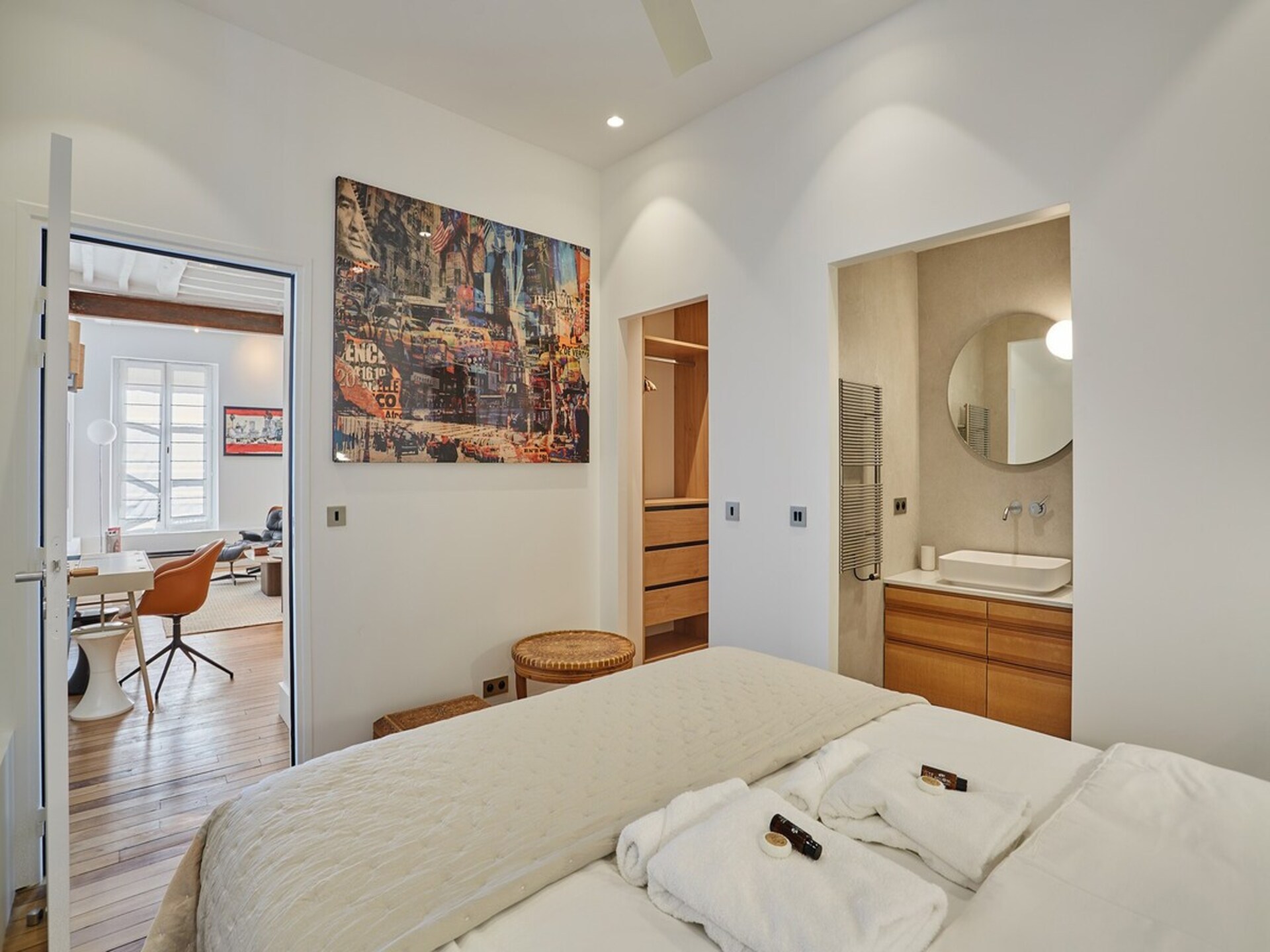Chic appartement in hartje Parijs met 2 suites, 74m² - foto 2