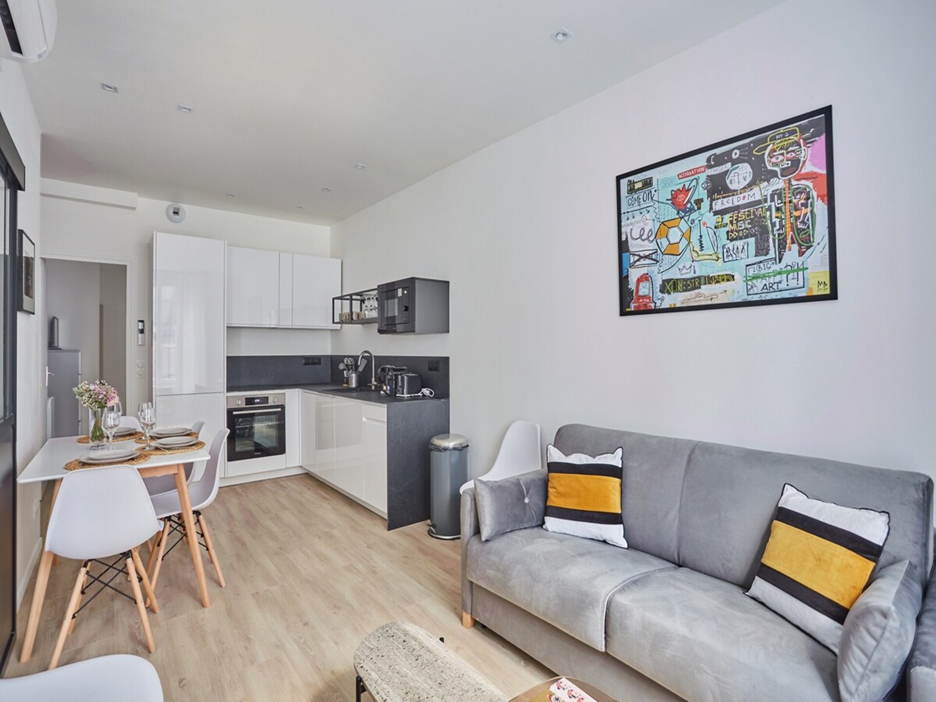 Trendy appartement voor 6 in hartje Parijs, bij Rue Montorgueil - foto 9