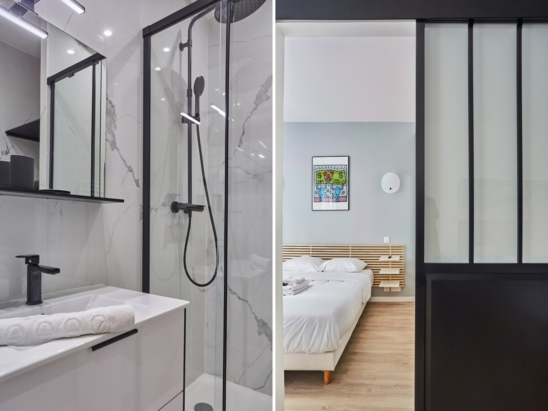 Trendy appartement voor 6 in hartje Parijs, bij Rue Montorgueil - foto 11