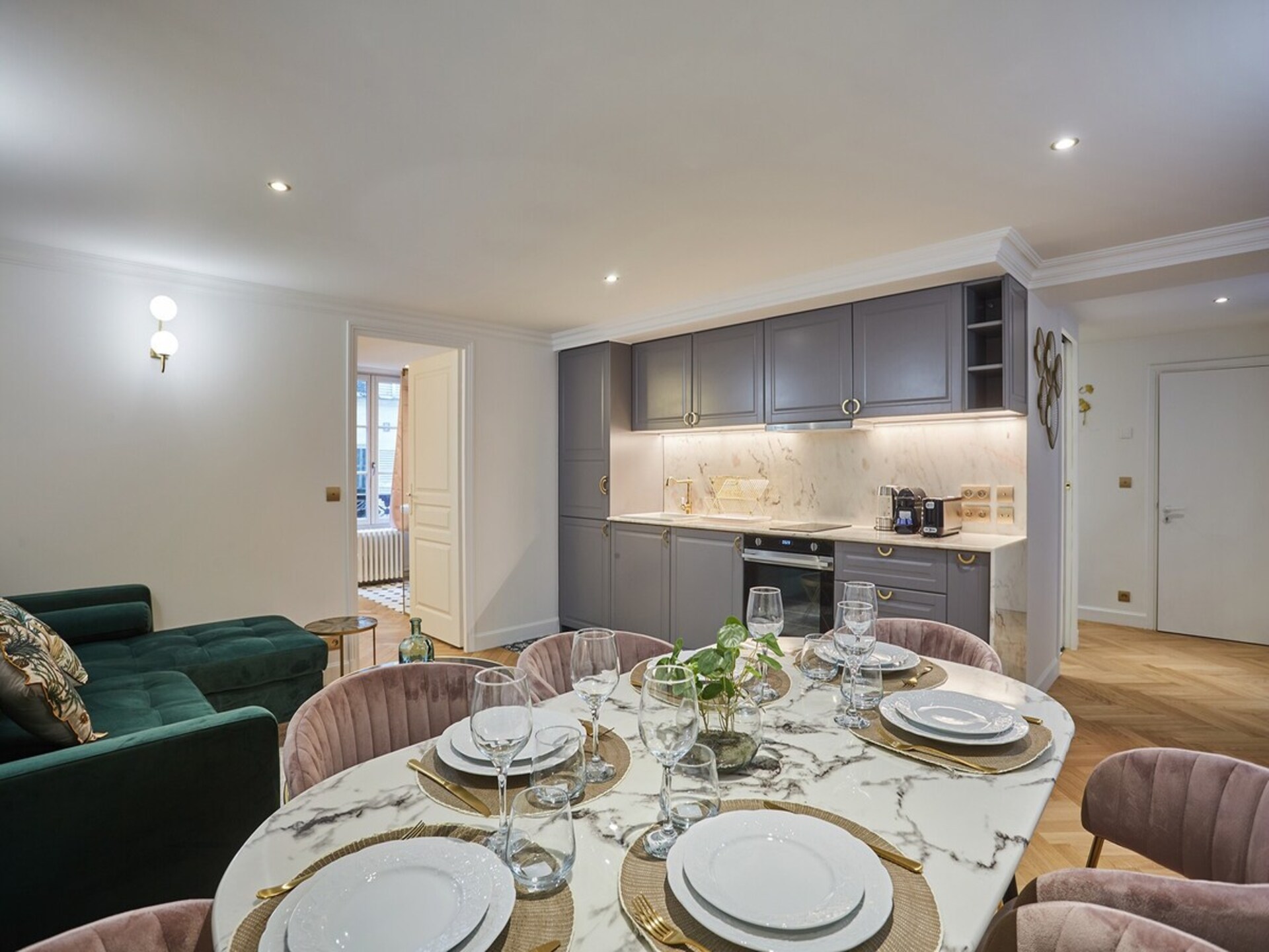 Licht appartement in Saint-Germain-des-Prés voor 6 personen - foto 17